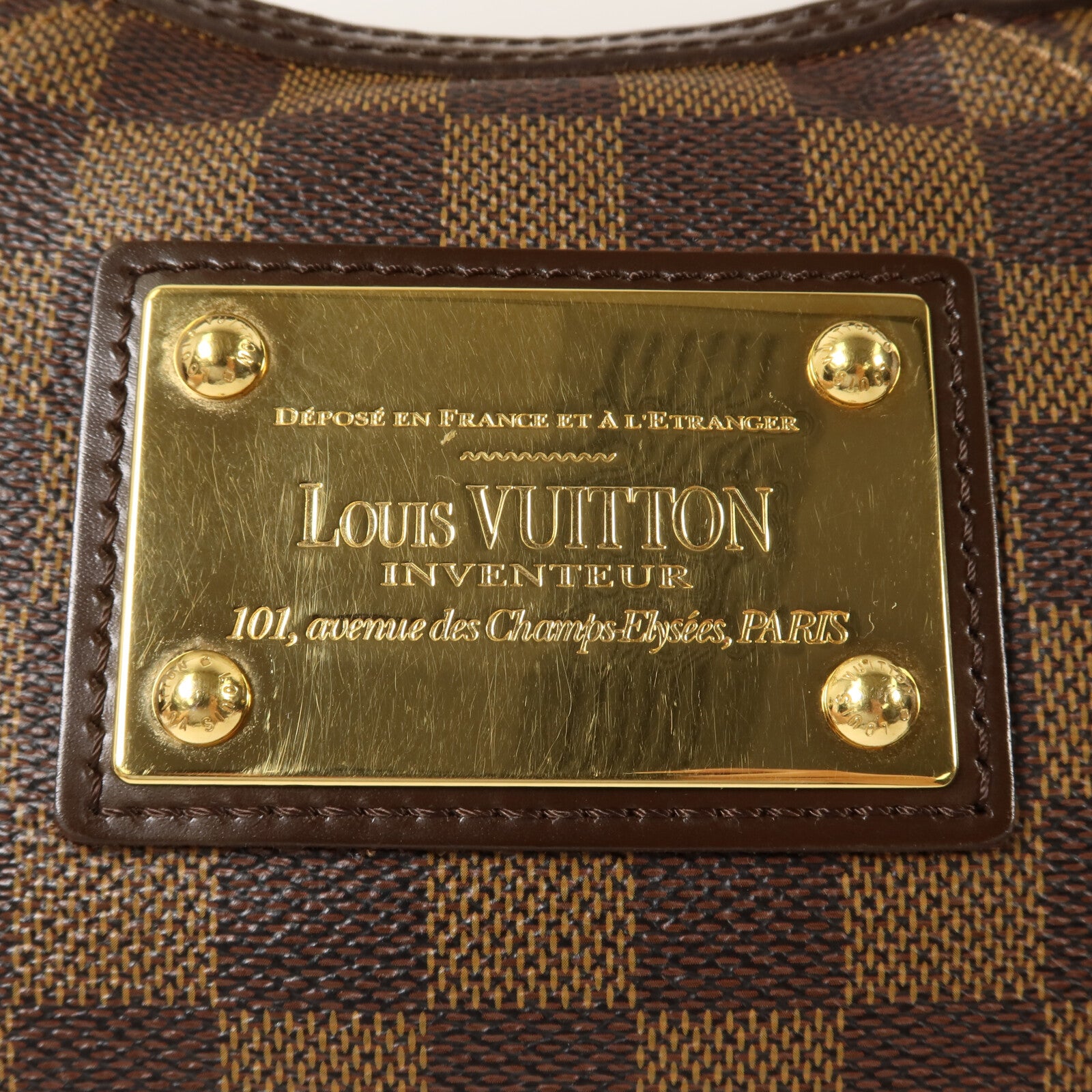 LOUIS VUITTON Damier Thames PM肩背袋