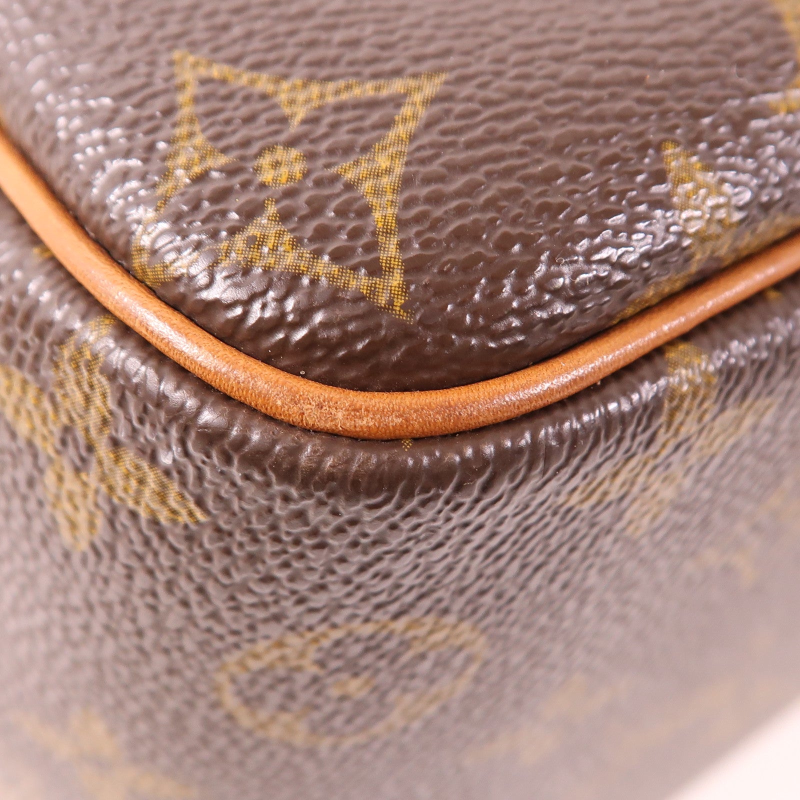 LOUIS VUITTON Monogram Deauville金扣手挽袋