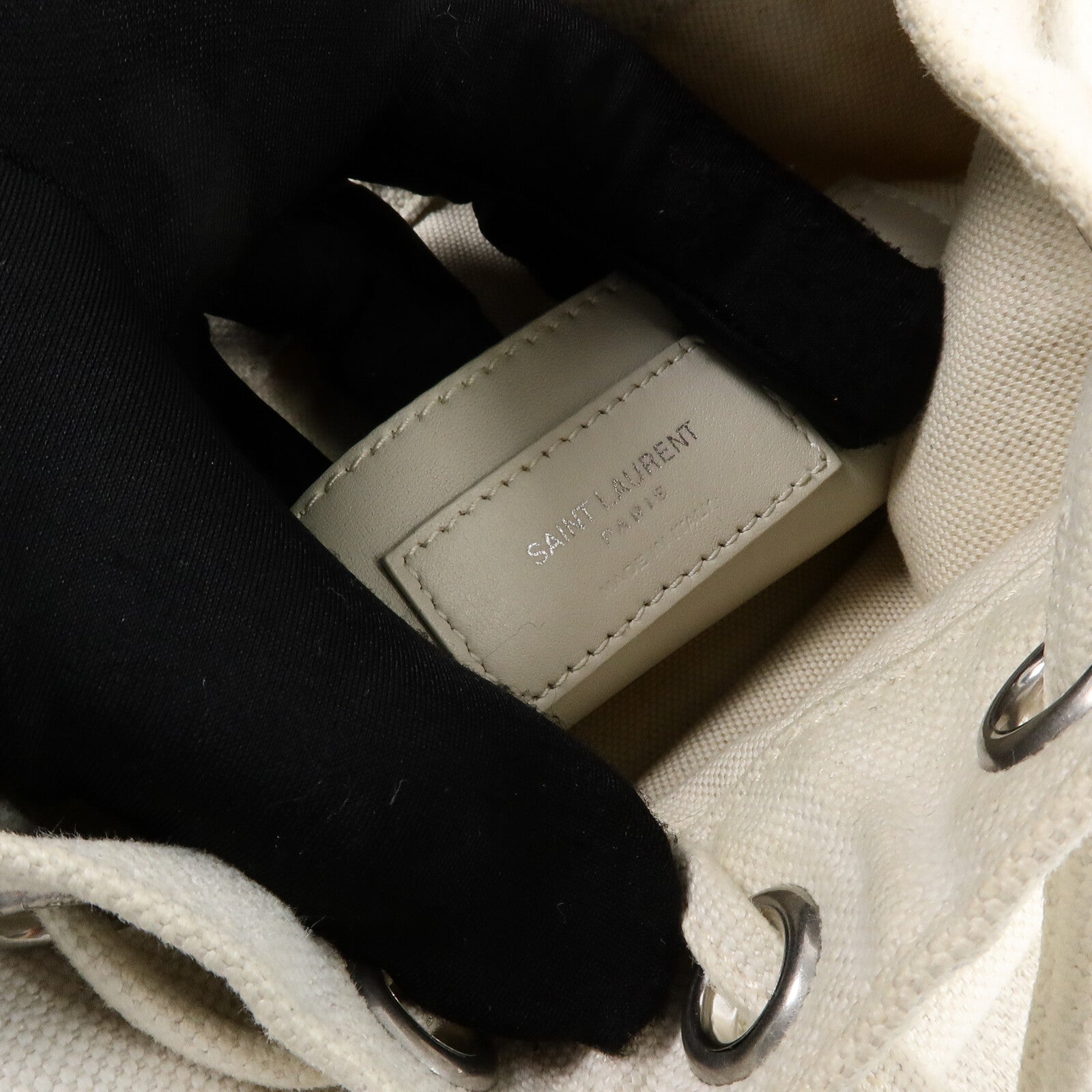 YVES SAINT LAURENT 帆布Rive Gauche Bucket Bag手挽袋