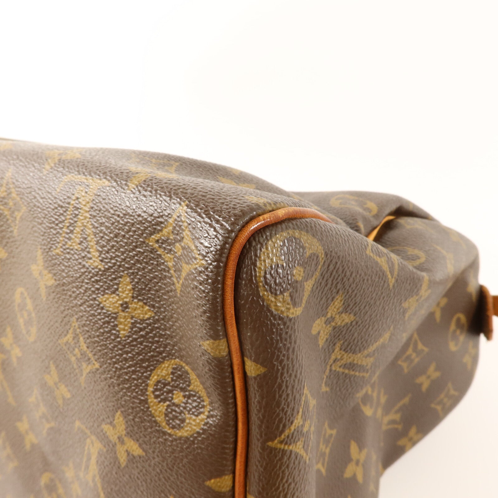 LOUIS VUITTON Monogram Speedy 35金扣手挽袋