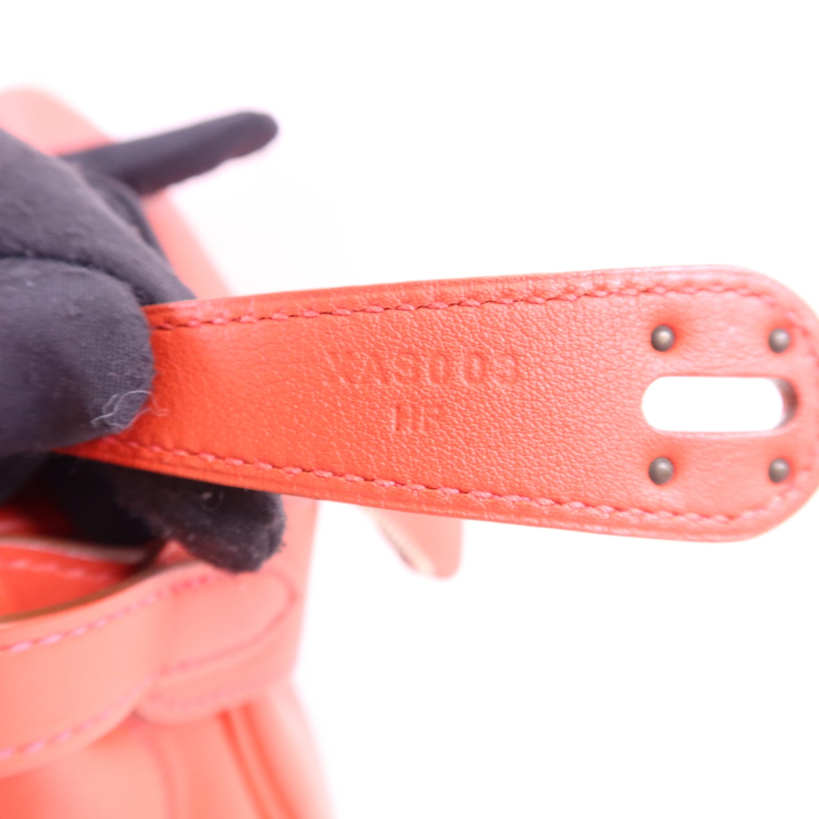 HERMES Evercolor皮革Lindy 30銀扣手挽肩背兩用袋