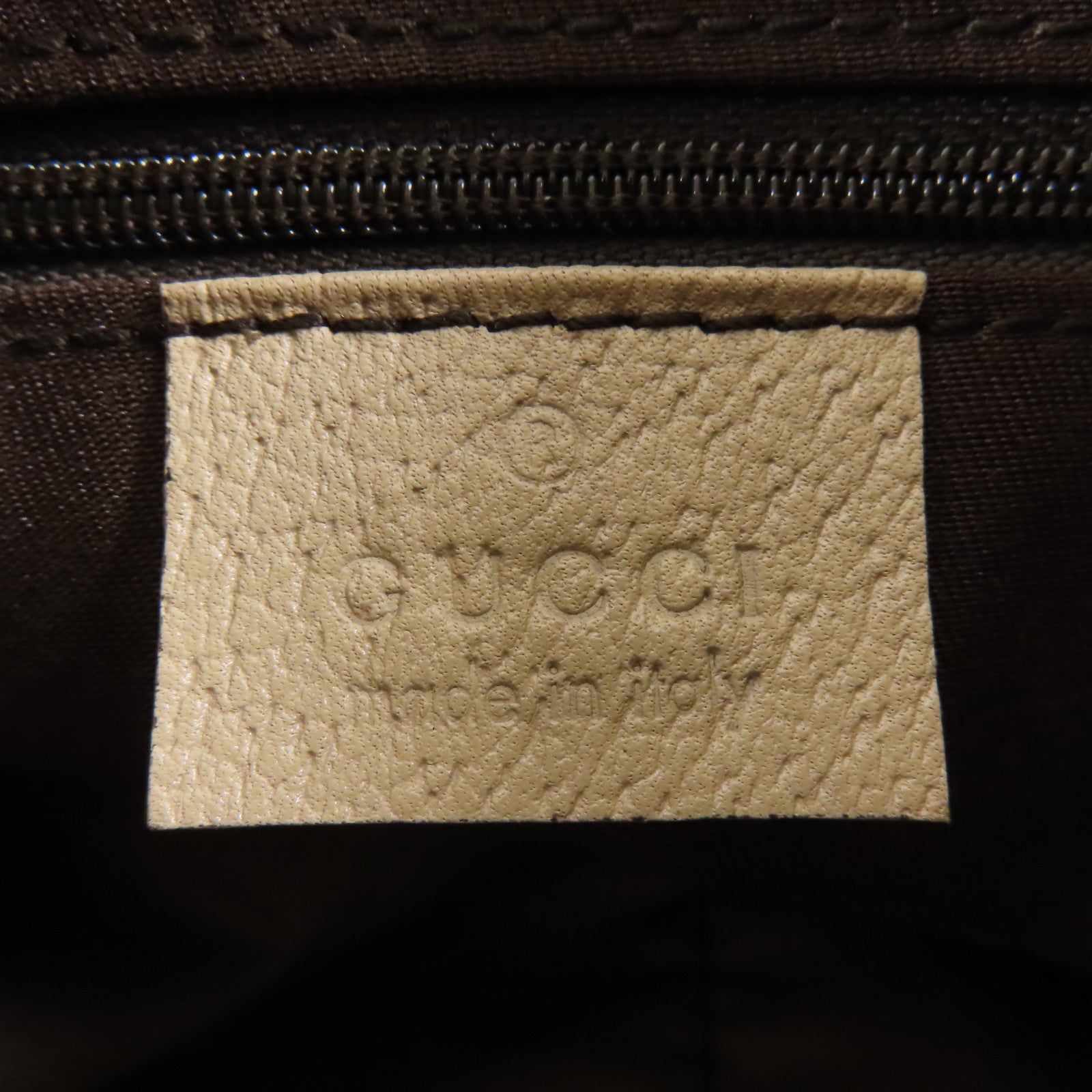 GUCCI 帆布Shoulder Bag金扣肩背袋