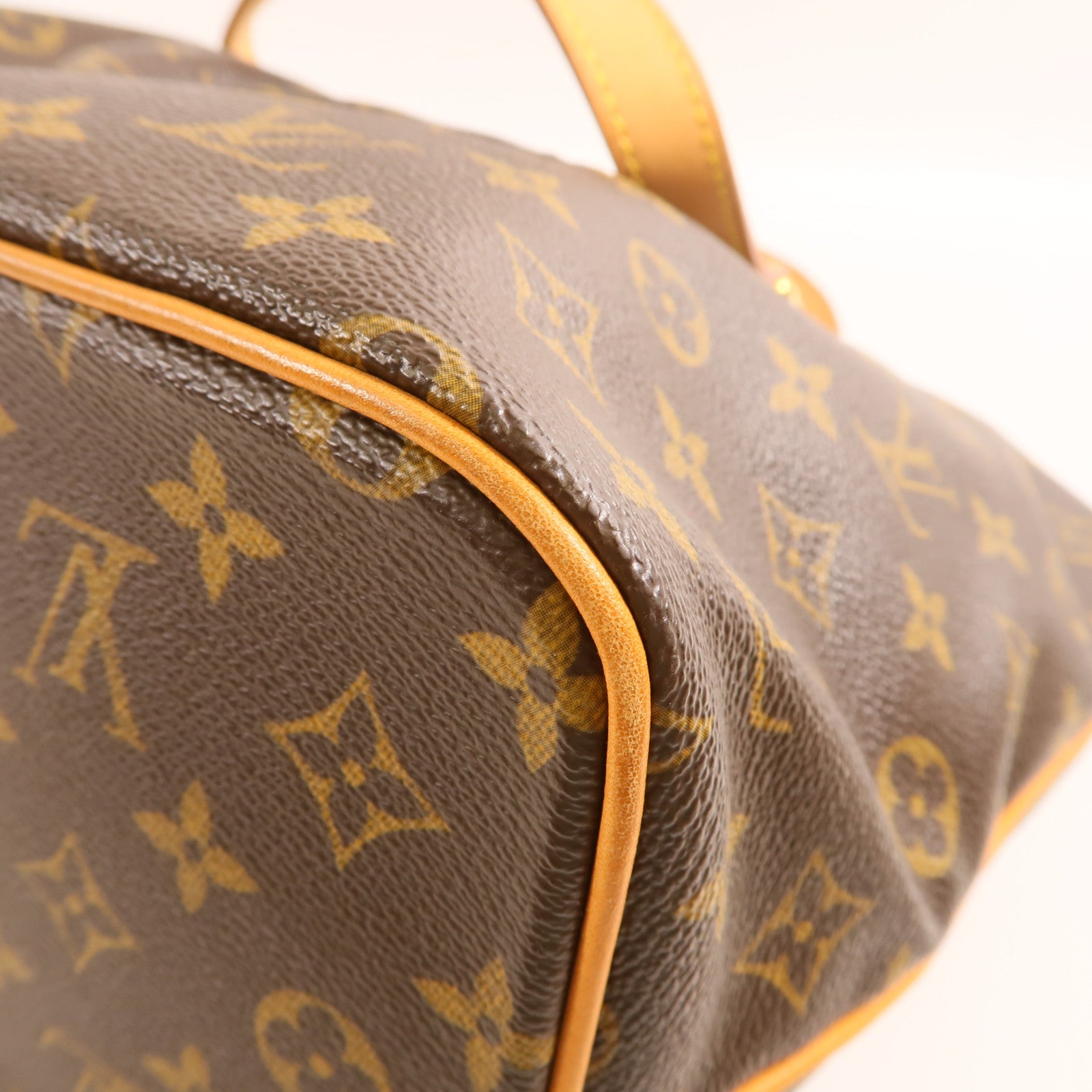 LOUIS VUITTON Monogram Palermo PM金扣手挽肩背兩用袋棕色