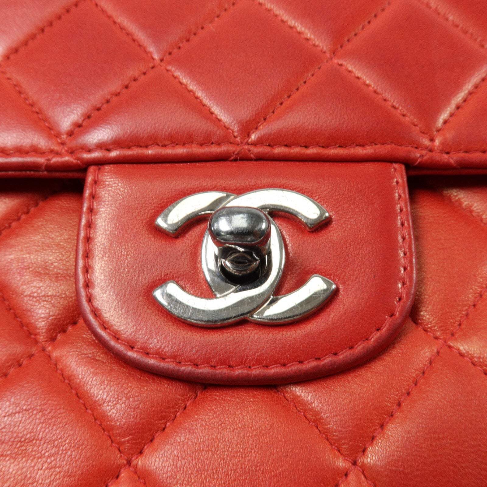 CHANEL 羊皮皮革Vintage Hand Bag手挽袋