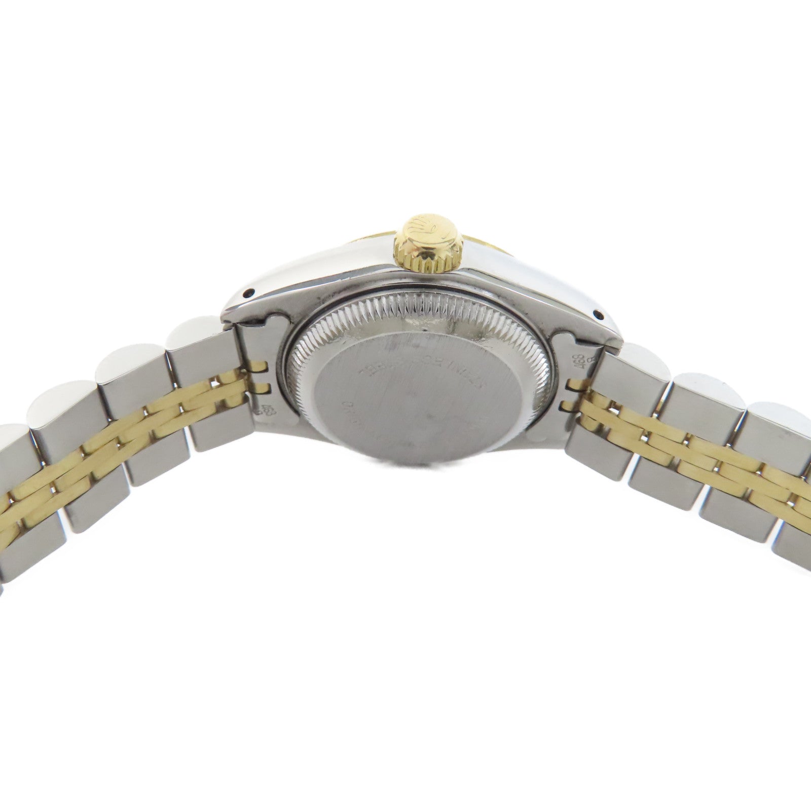 ROLEX Datejust18K金/不鏽鋼手錶自動機芯黑色/紅色