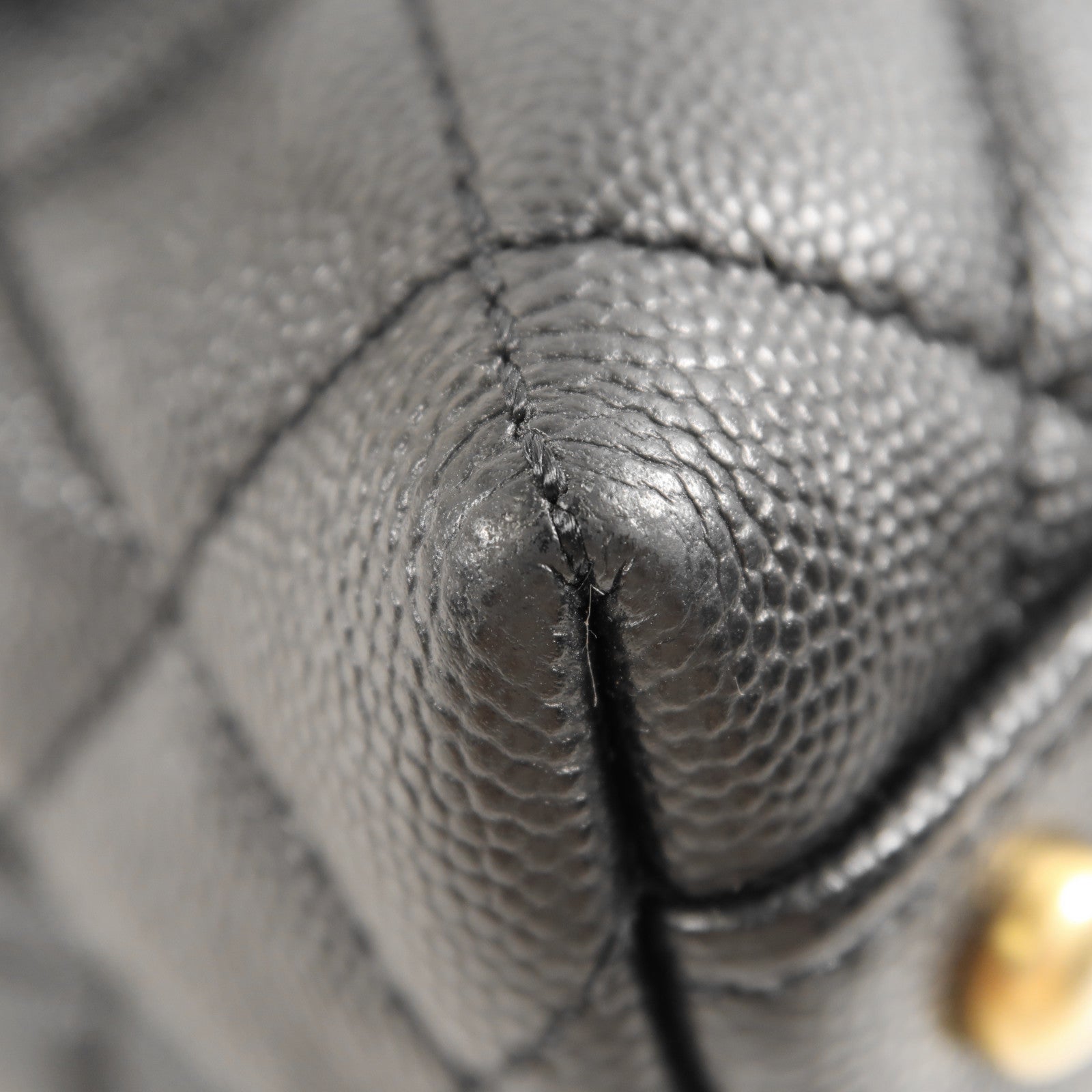 CHANEL 牛皮皮革/蜥蝪皮革Coco Handle Medium金扣手挽肩背兩用袋