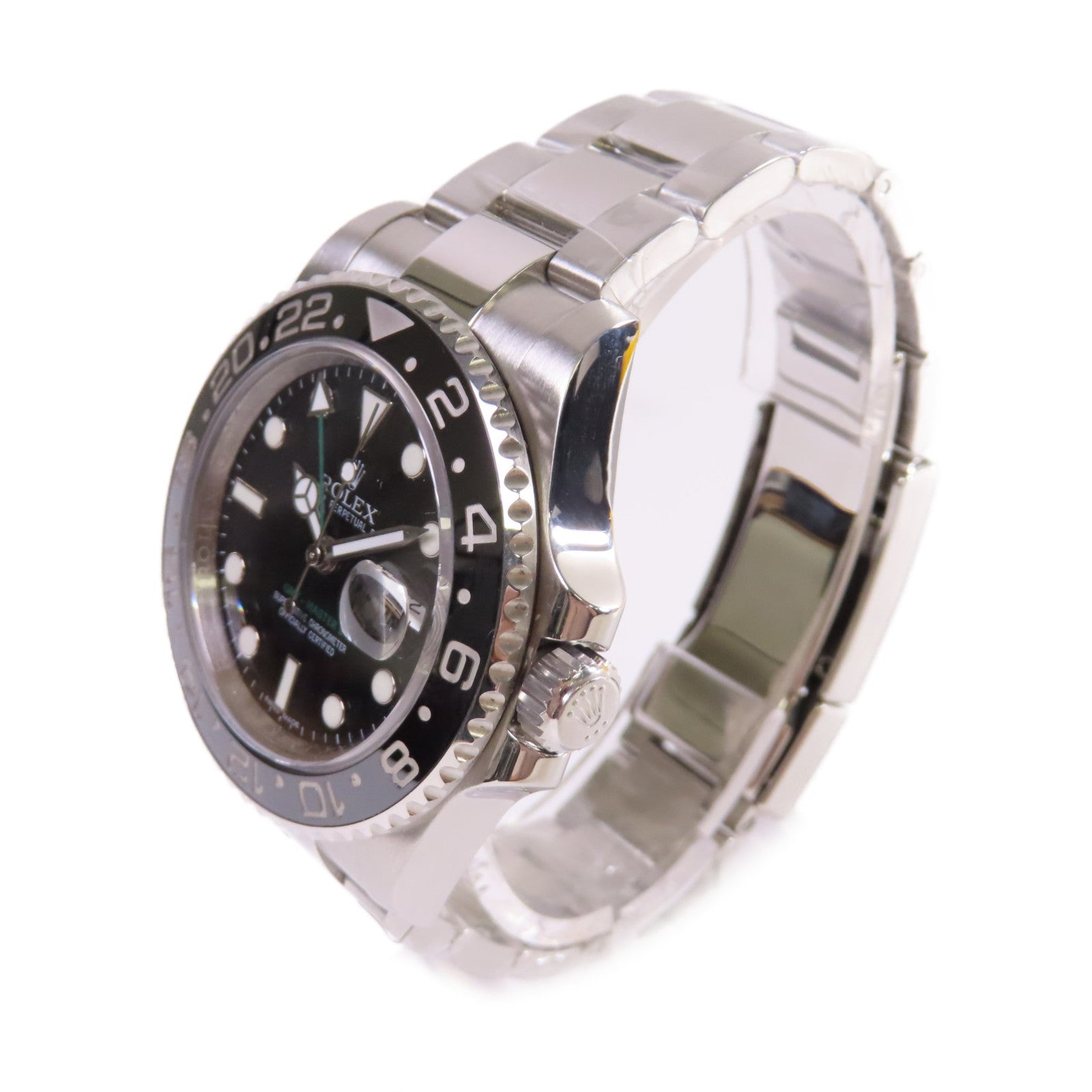 ROLEX GMT Master II Watch不鏽鋼自動機芯手錶黑色