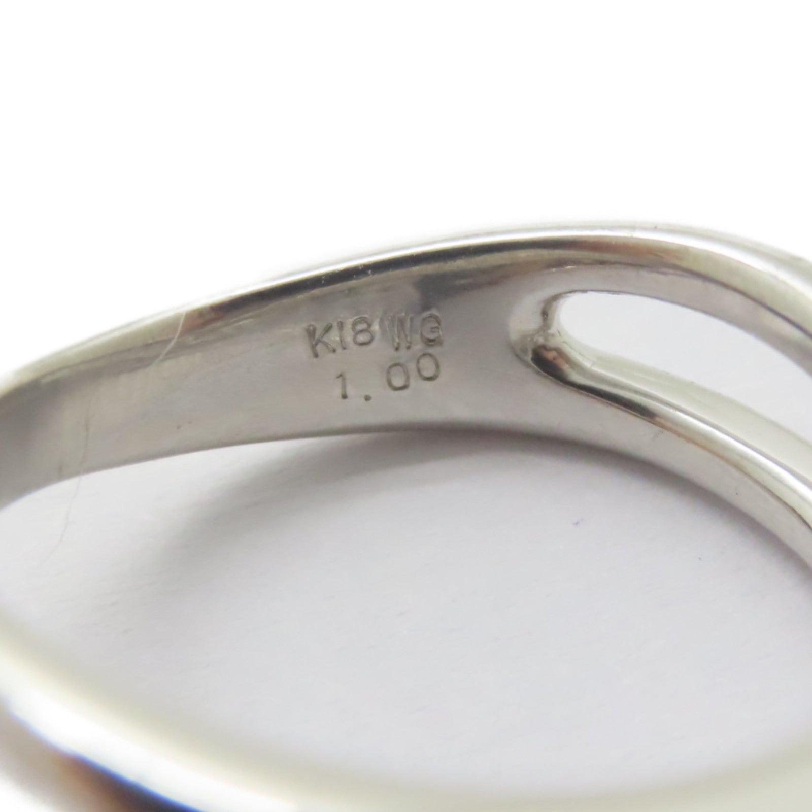 JEWELRY 18K白金Diamond Ring戒指US#7