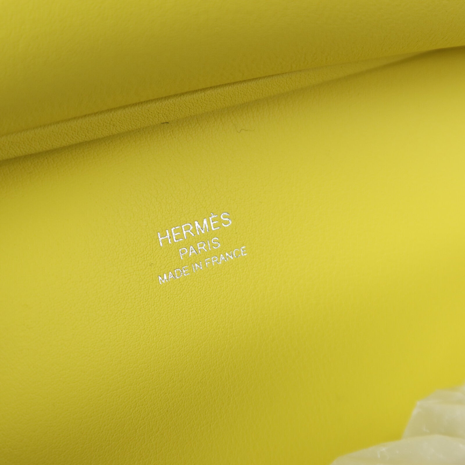 HERMES Swift皮革Mini Jypsiere肩背袋Lime