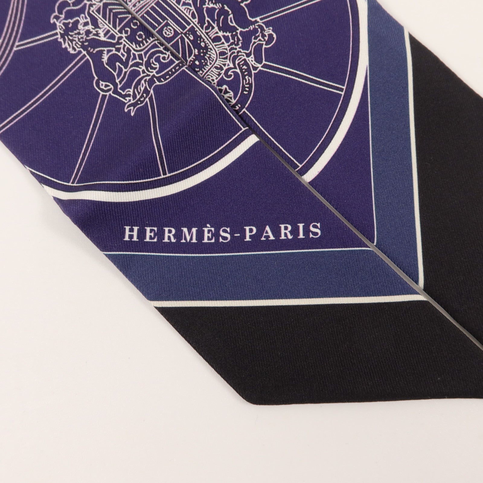 HERMES 絲質Twilly絲巾