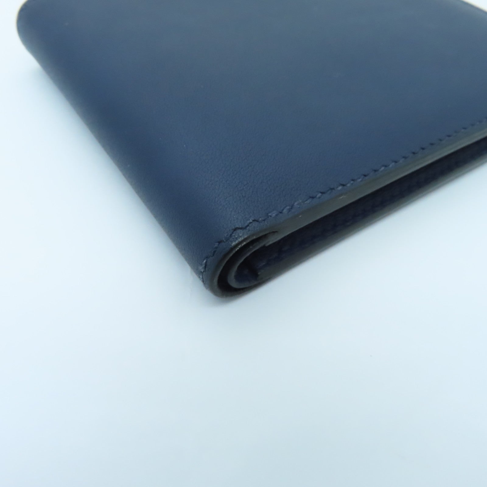 HERMES 【激減優惠】Swift皮革Wallet錢包藍色Blue Sapphire