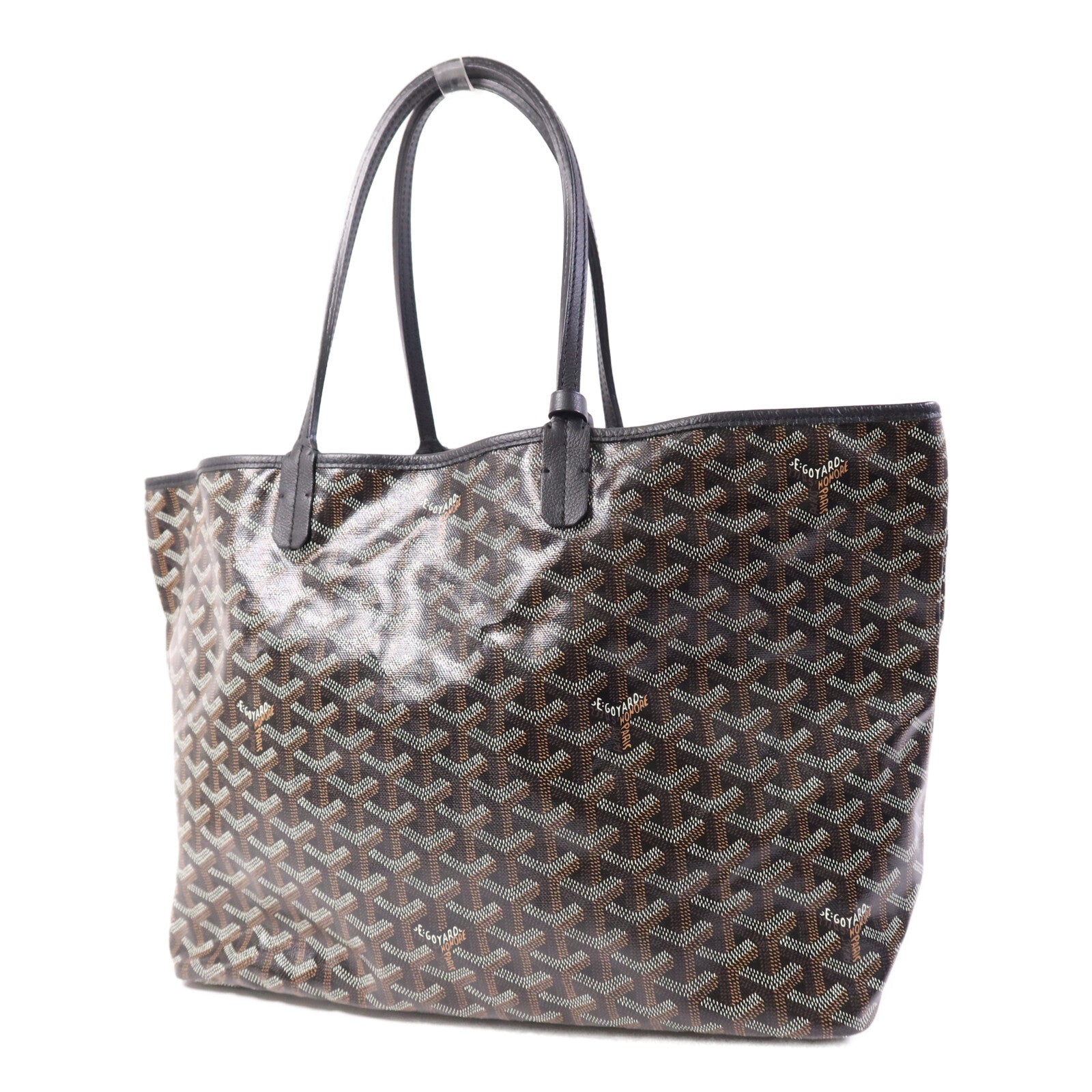 GOYARD 塗層帆布Saint Louis PM銀扣肩背袋