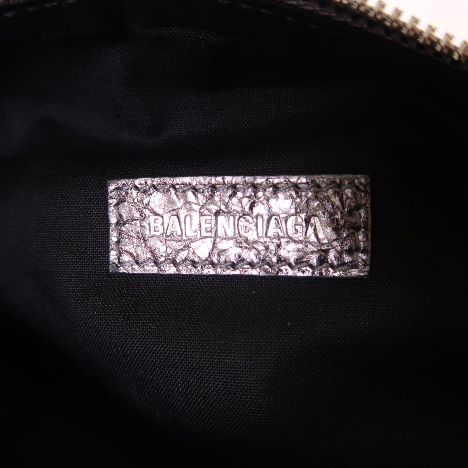 BALENCIAGA 羊皮皮革Superbusy XS Sling銀扣肩背袋