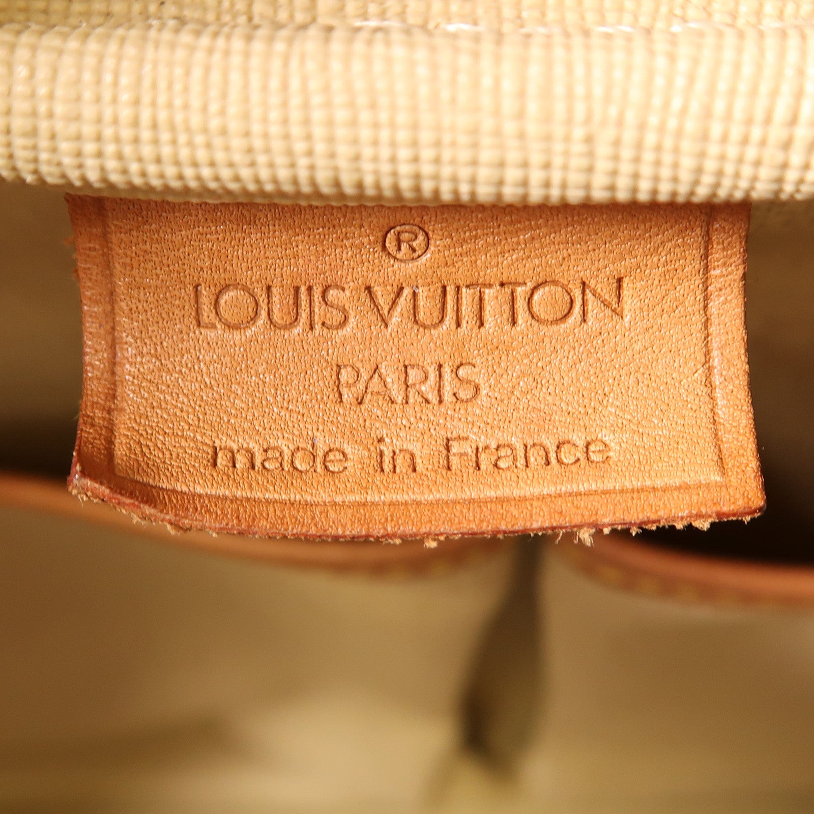 LOUIS VUITTON Monogram Deauville金扣手挽袋