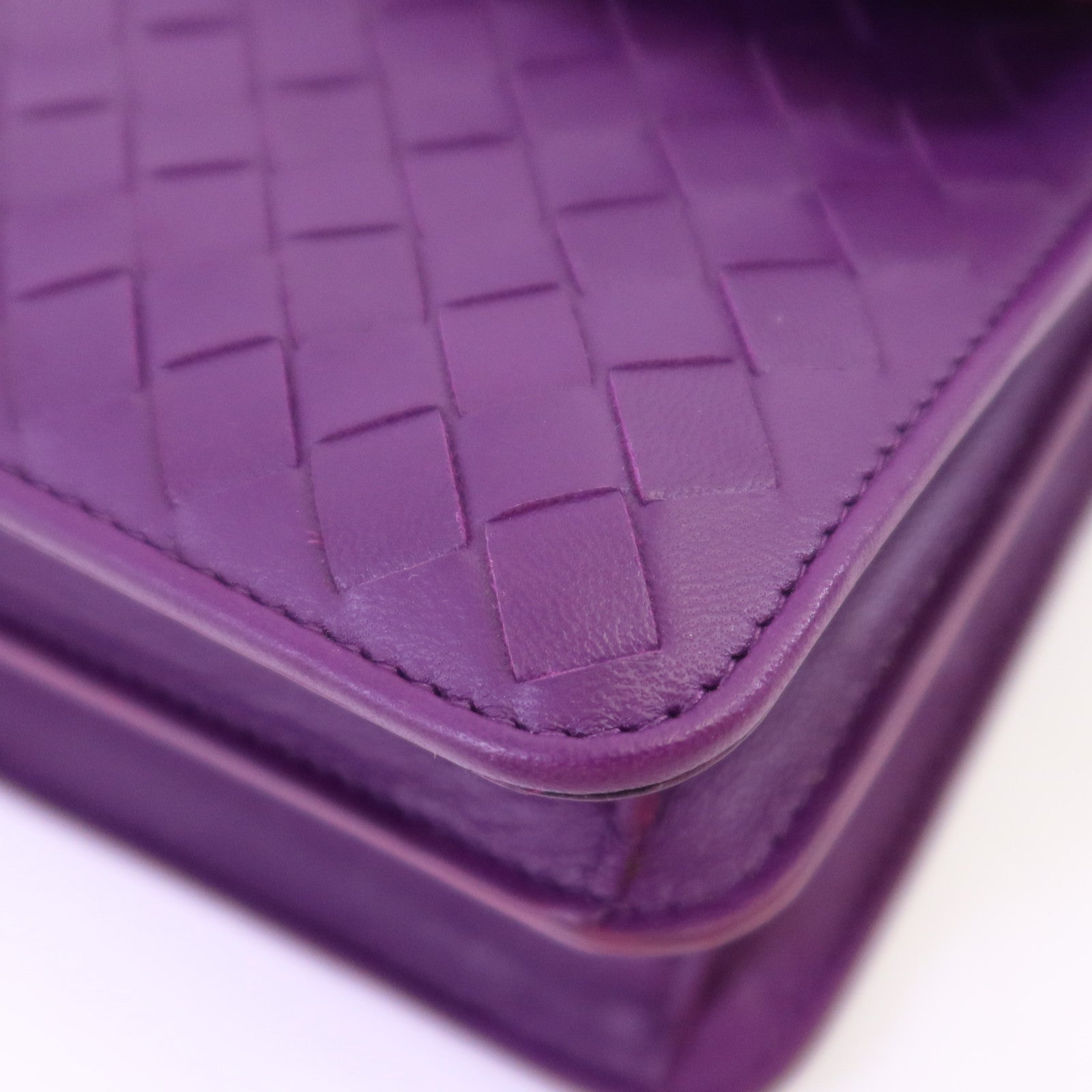 BOTTEGA VENETA 織紋皮革Chain Shoulder Bag鏈帶肩背袋