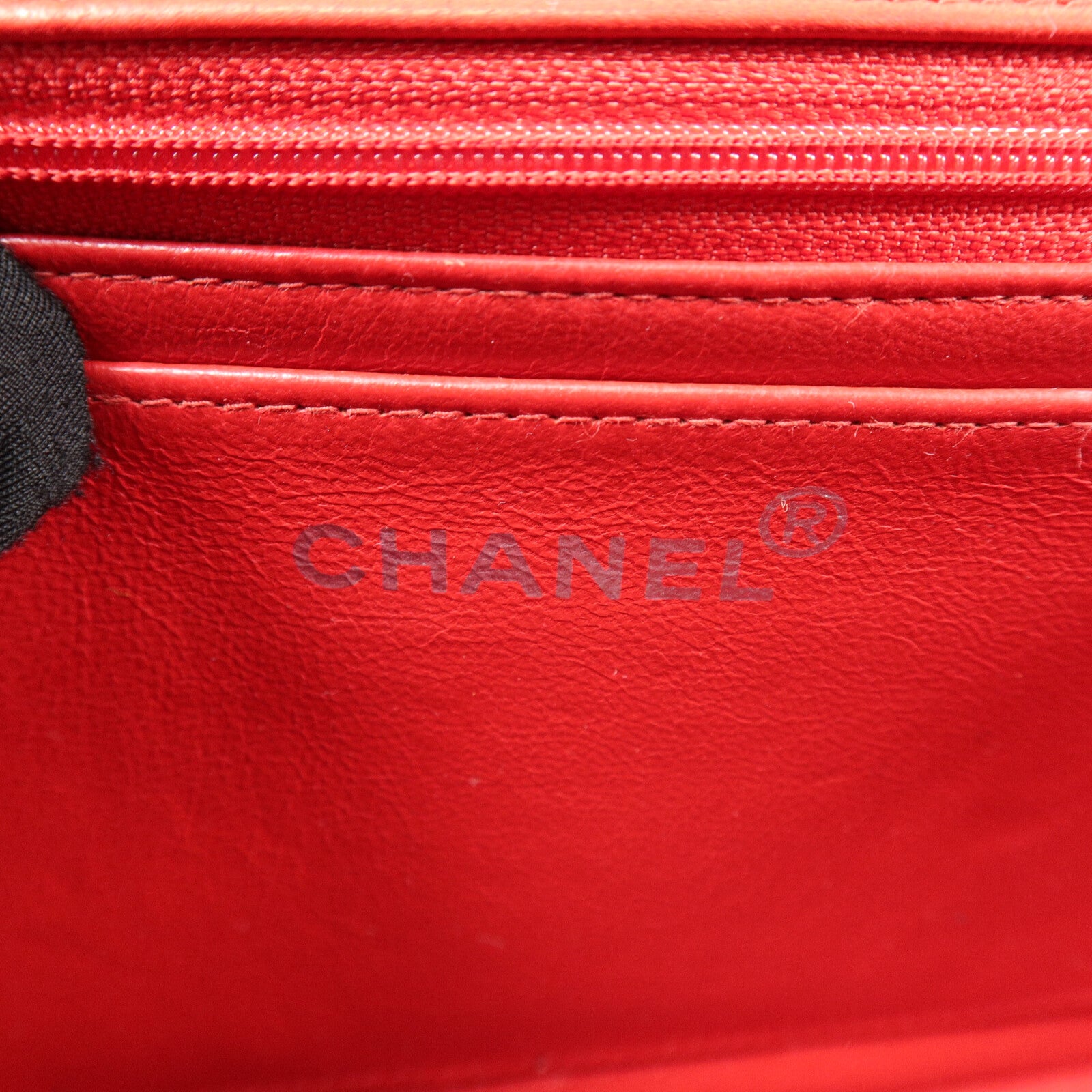 CHANEL 羊皮皮革Vintage Hand Bag手挽袋