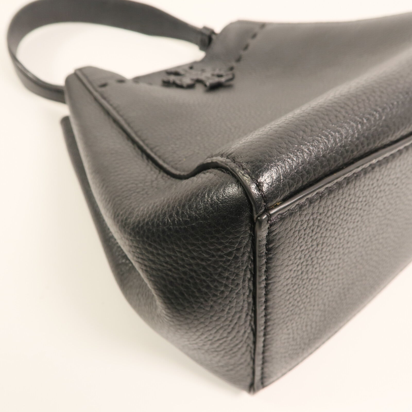 Tory Burch 牛皮皮革Shoulder Bag金扣手挽肩背兩用袋