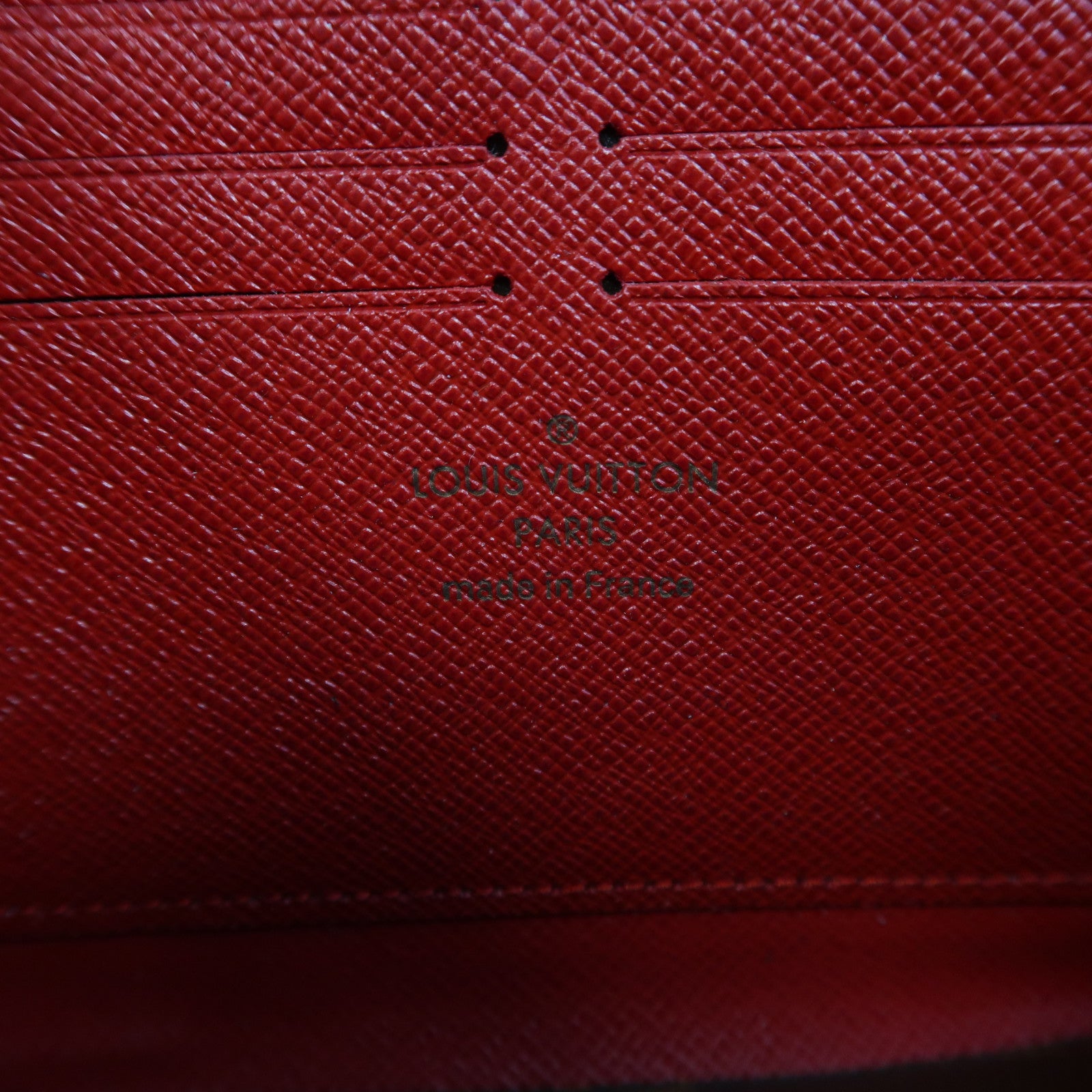 LOUIS VUITTON Monogram Retiro Zippy Wallet長錢包紅色/啡色