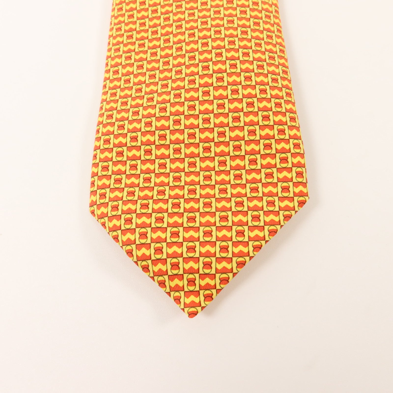 HERMES 絲質Necktie領帶