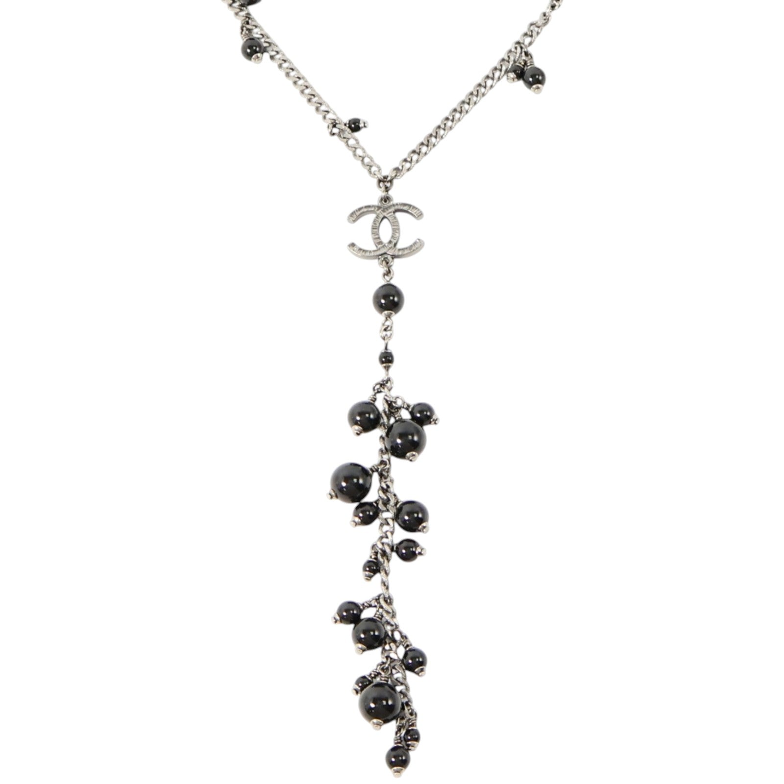 CHANEL PVC/金屬Necklace項鏈