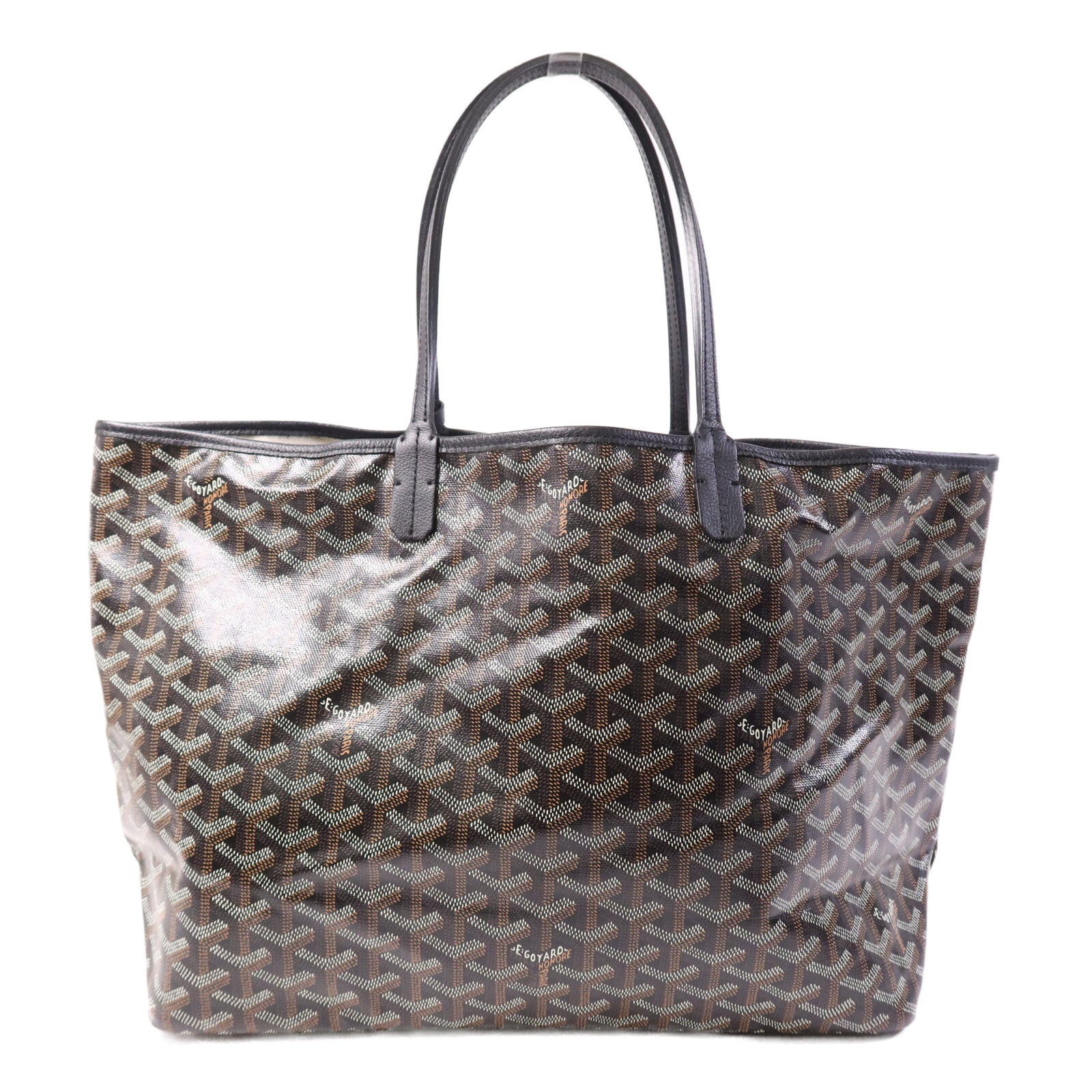 GOYARD 塗層帆布Saint Louis PM銀扣肩背袋