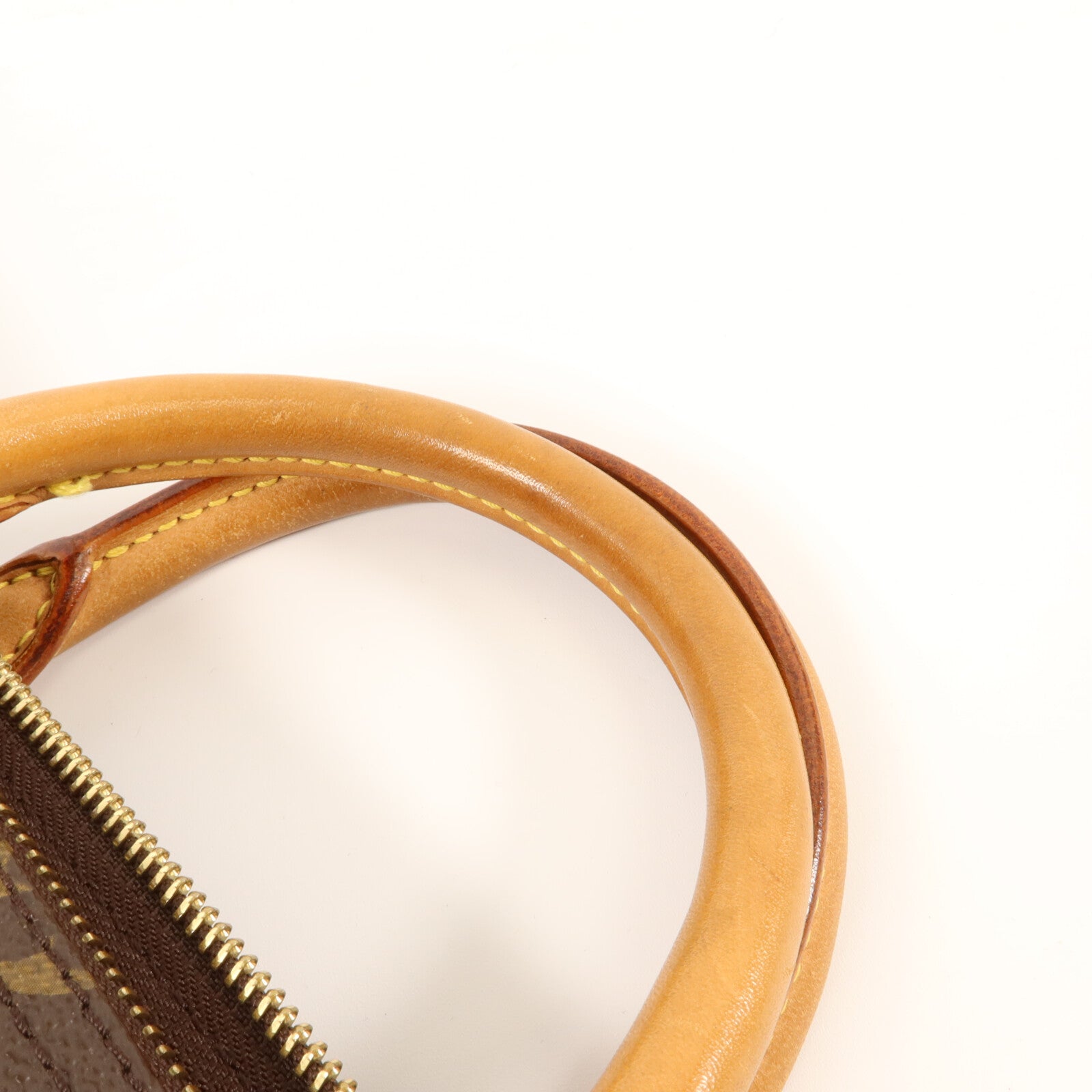 LOUIS VUITTON Monogram Speedy 35金扣手挽袋