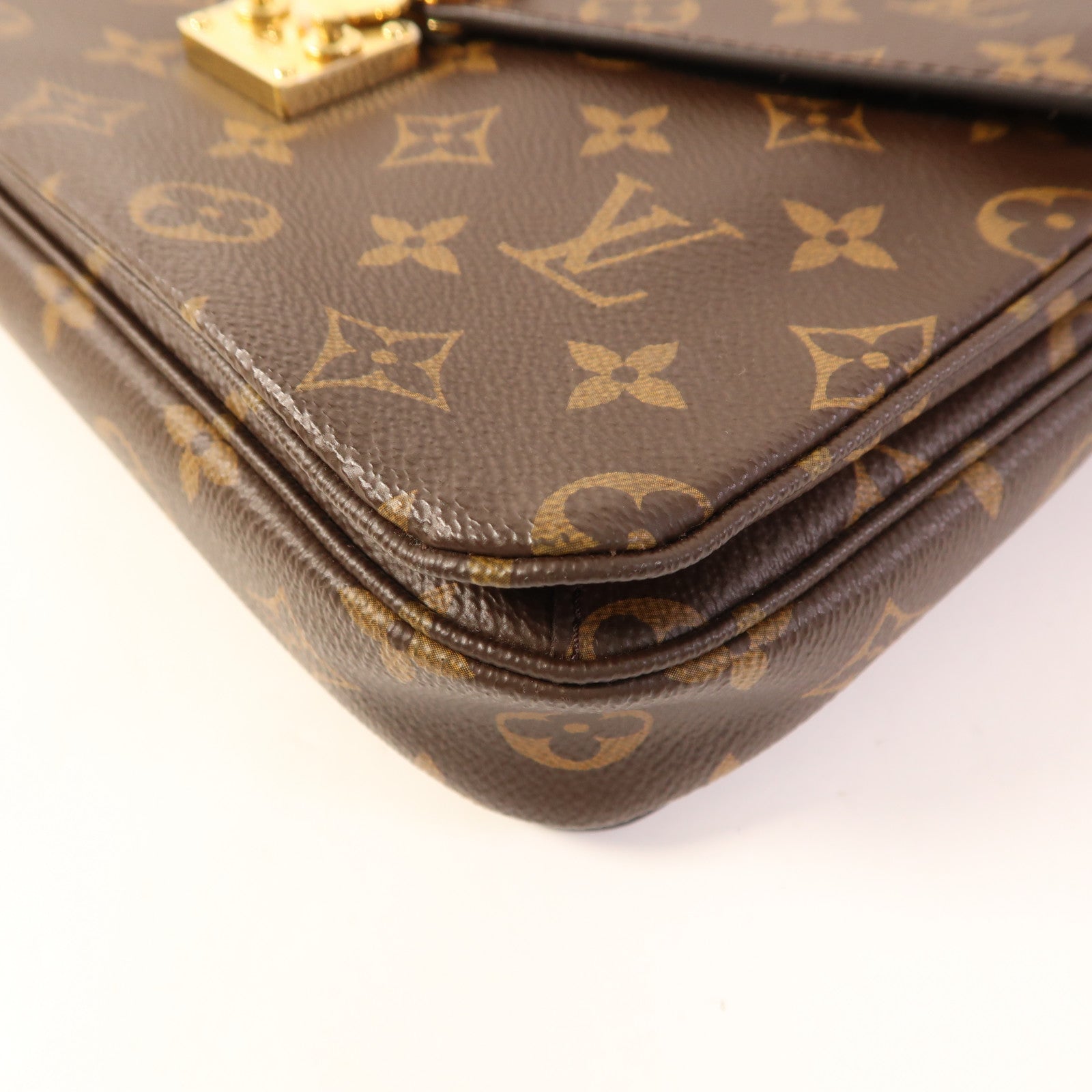 LOUIS VUITTON Monogram Pochette Metis MM金扣手挽肩背兩用袋