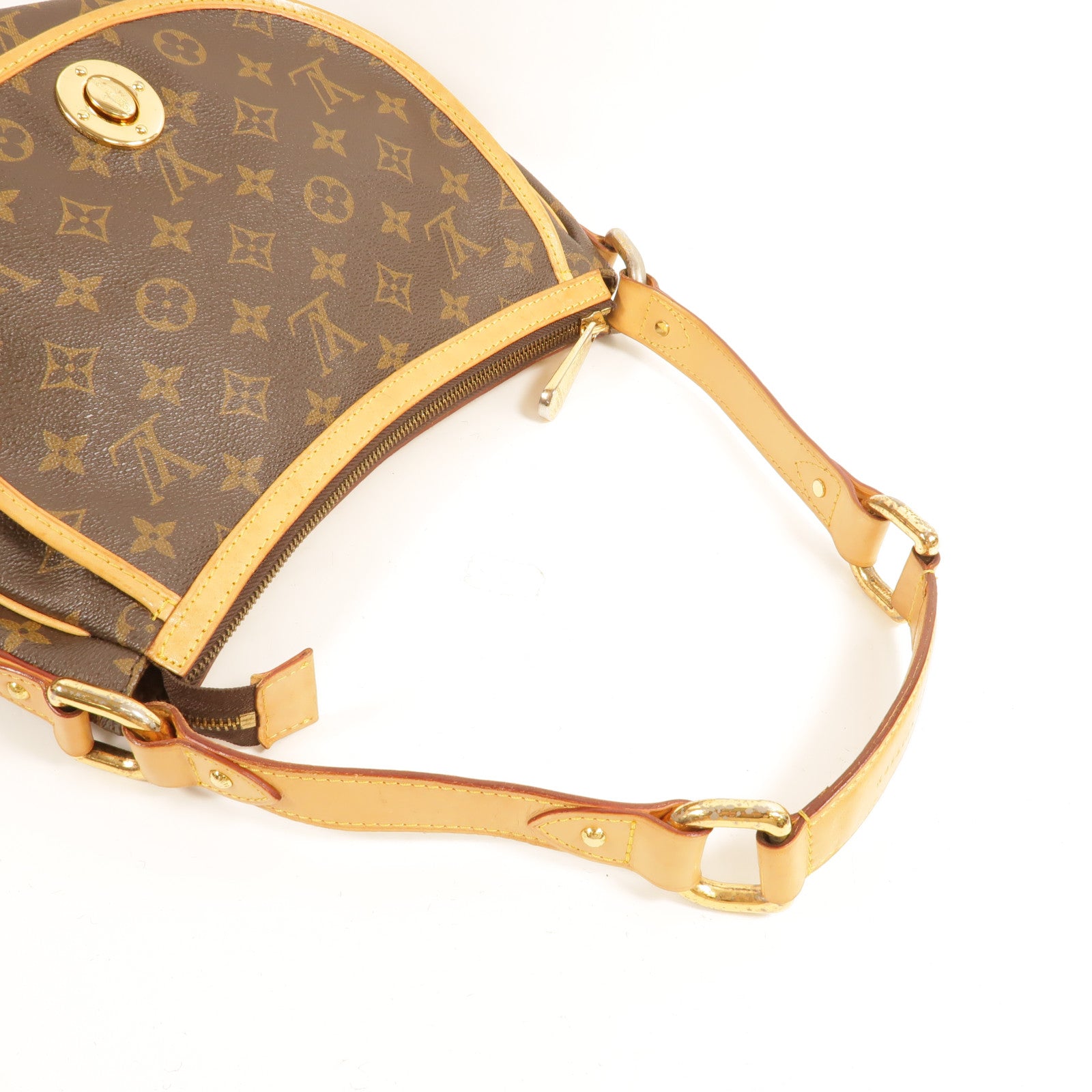 LOUIS VUITTON Monogram Tulum PM金扣肩背袋