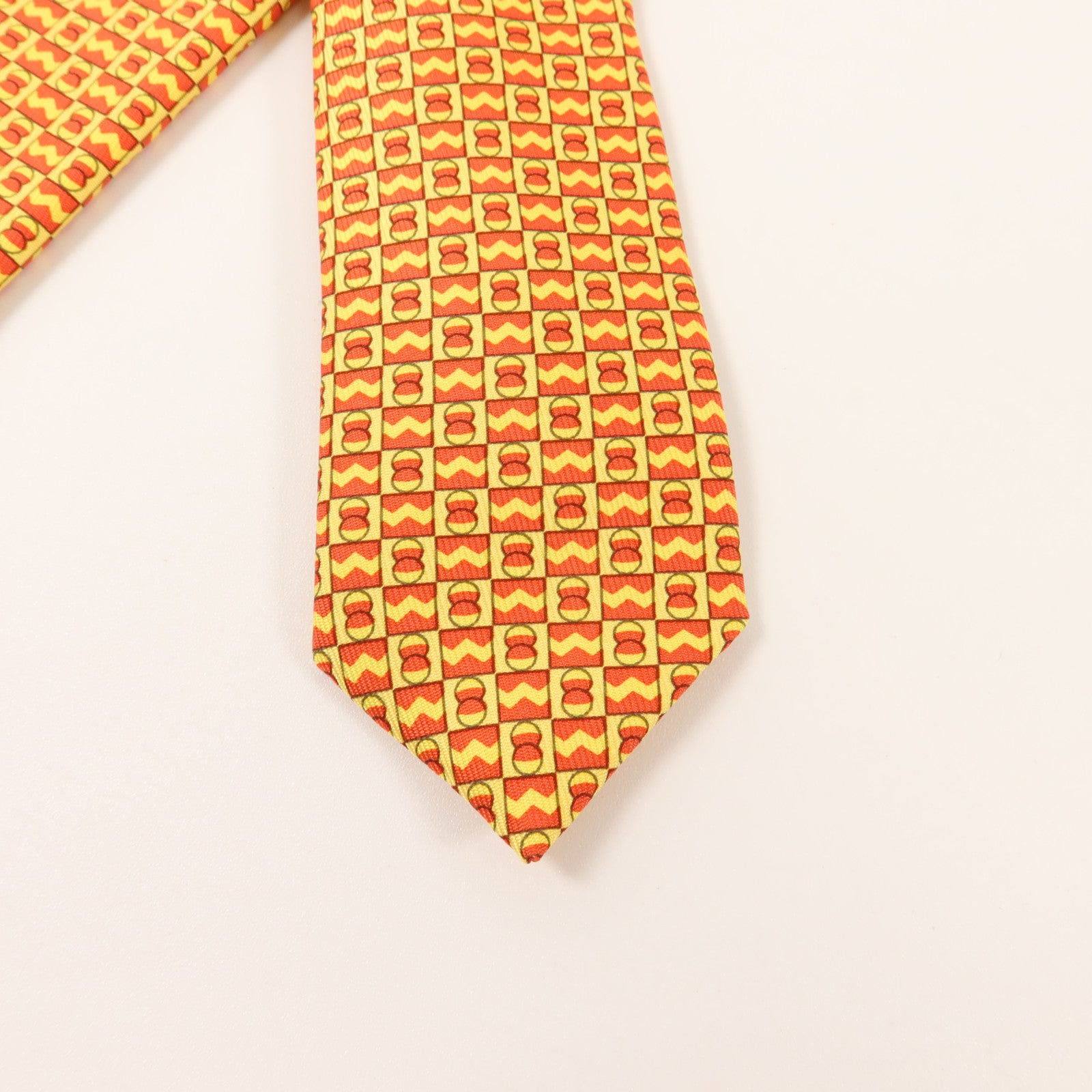 HERMES 絲質Necktie領帶