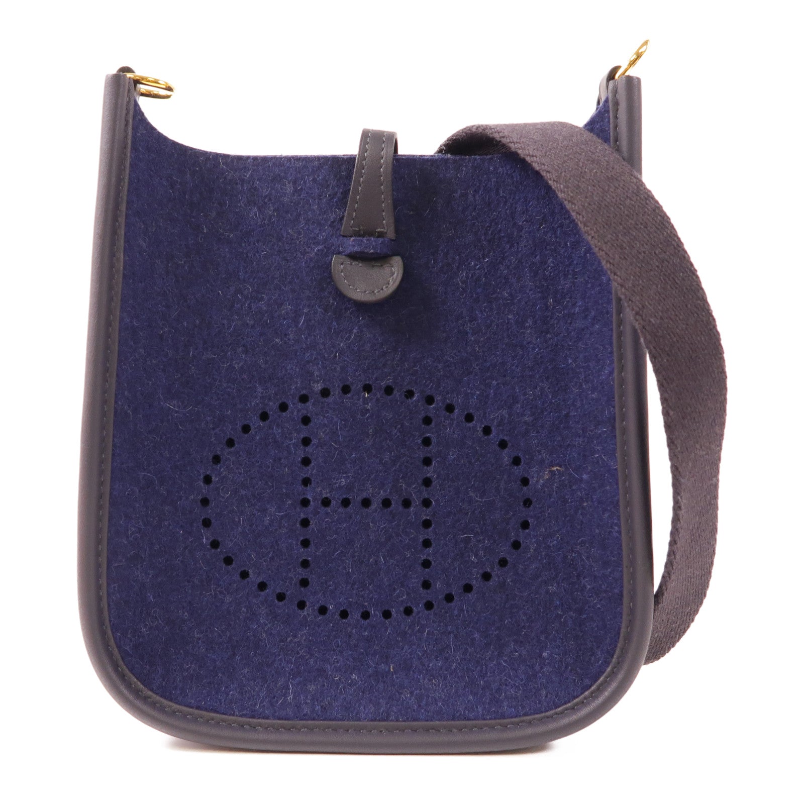 HERMES Felt Evelyne TPM金扣肩背袋