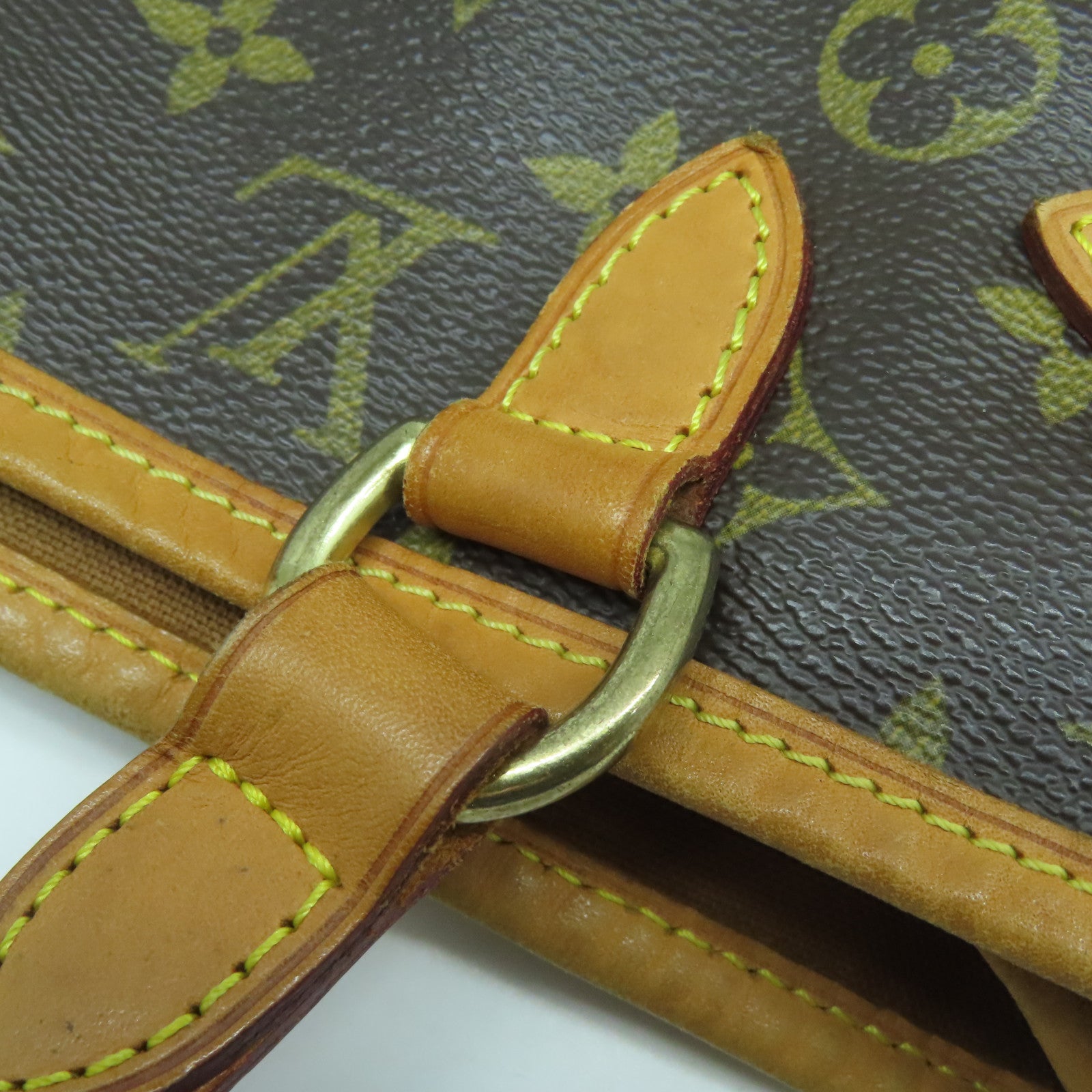 LOUIS VUITTON 【清倉大減價】Monogram Batignolles Vertical金扣肩背袋啡色