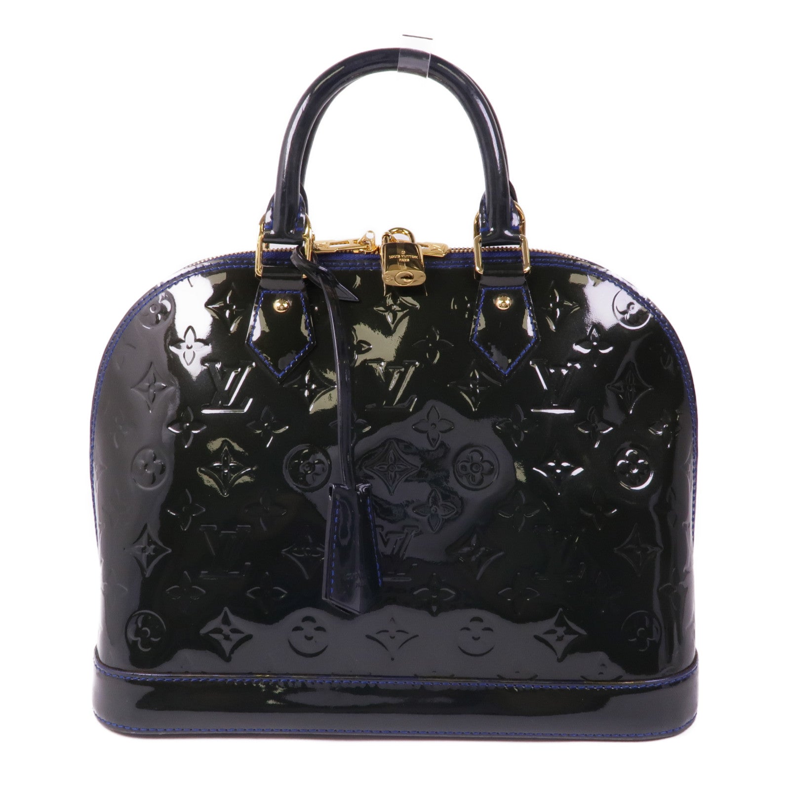 LOUIS VUITTON Vernis Alma PM金扣手挽袋
