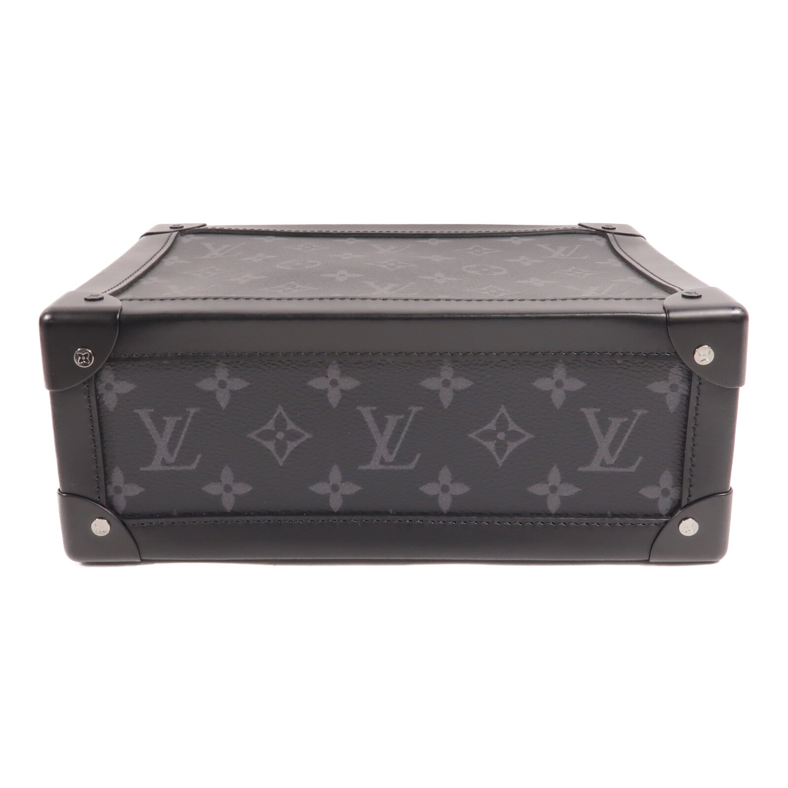LOUIS VUITTON Monogram Eclipse Soft Trunk肩背袋