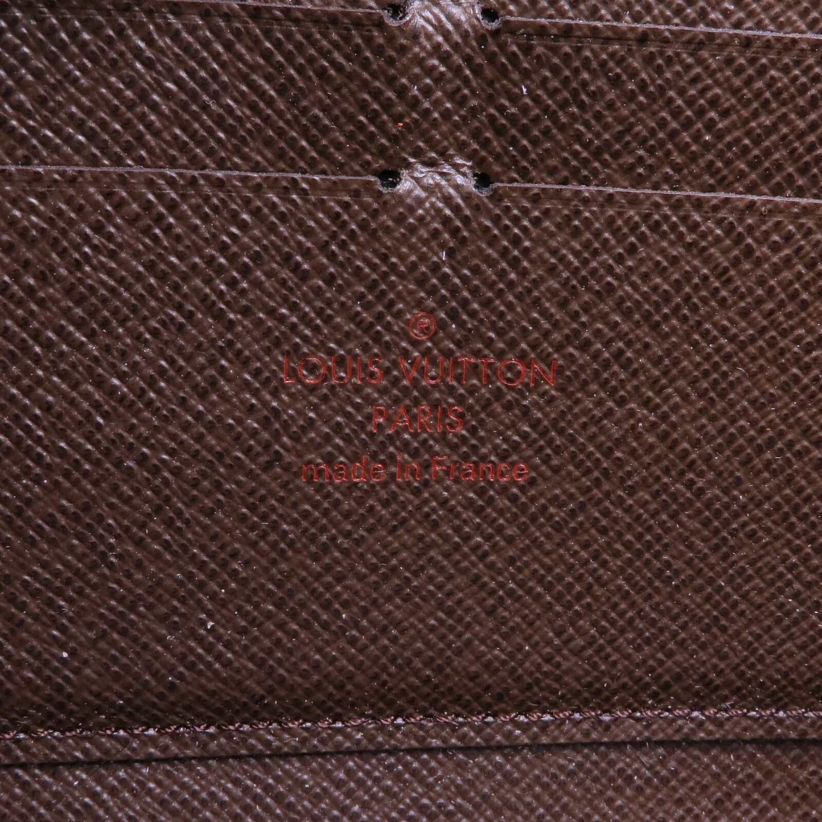 LOUIS VUITTON Damier Ebene Zippy Long Wallet金扣長錢包