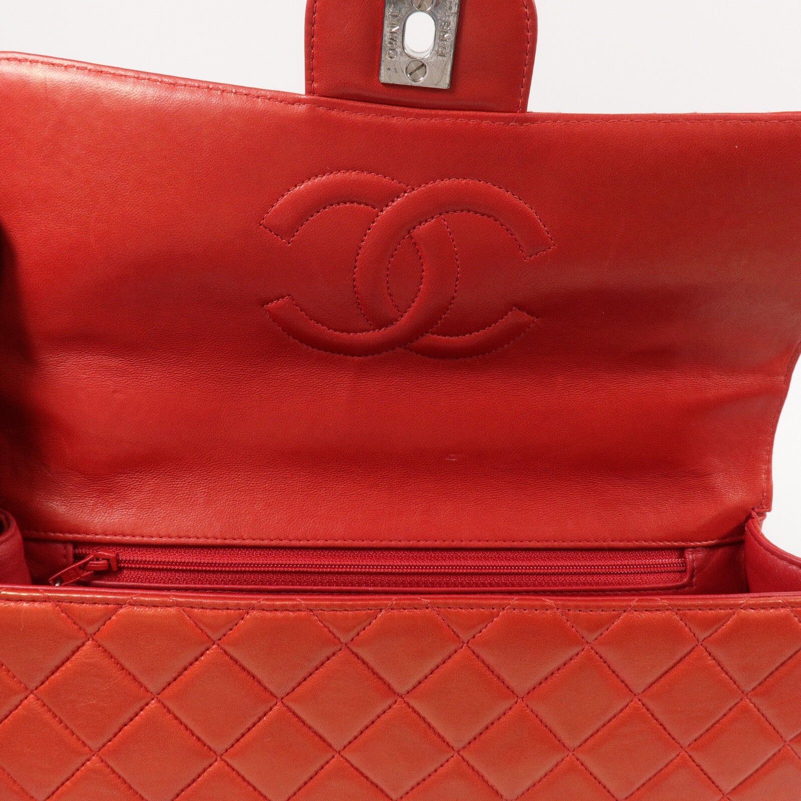 CHANEL 羊皮皮革Vintage Hand Bag手挽袋