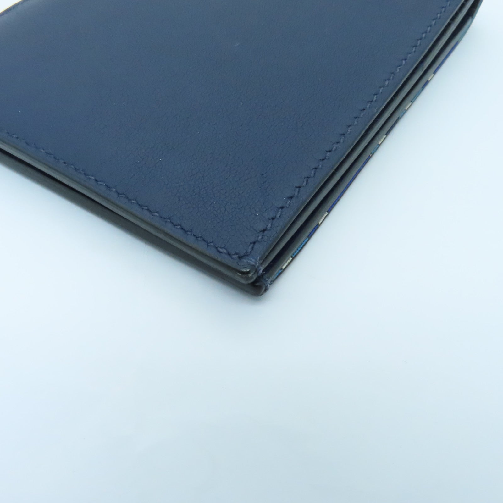 HERMES 【激減優惠】Swift皮革Wallet錢包藍色Blue Sapphire