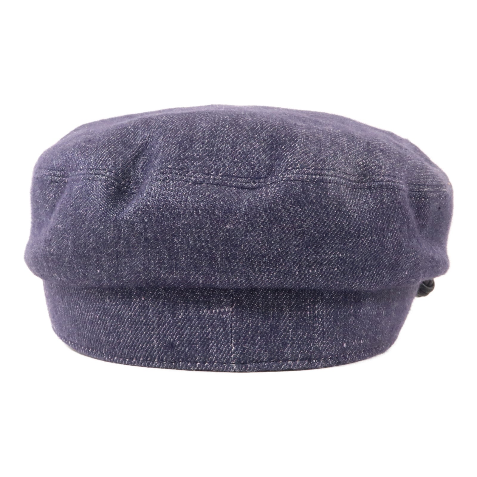 HERMES 牛仔布料Casquette Giulietta Denim Hat (Size57)帽子