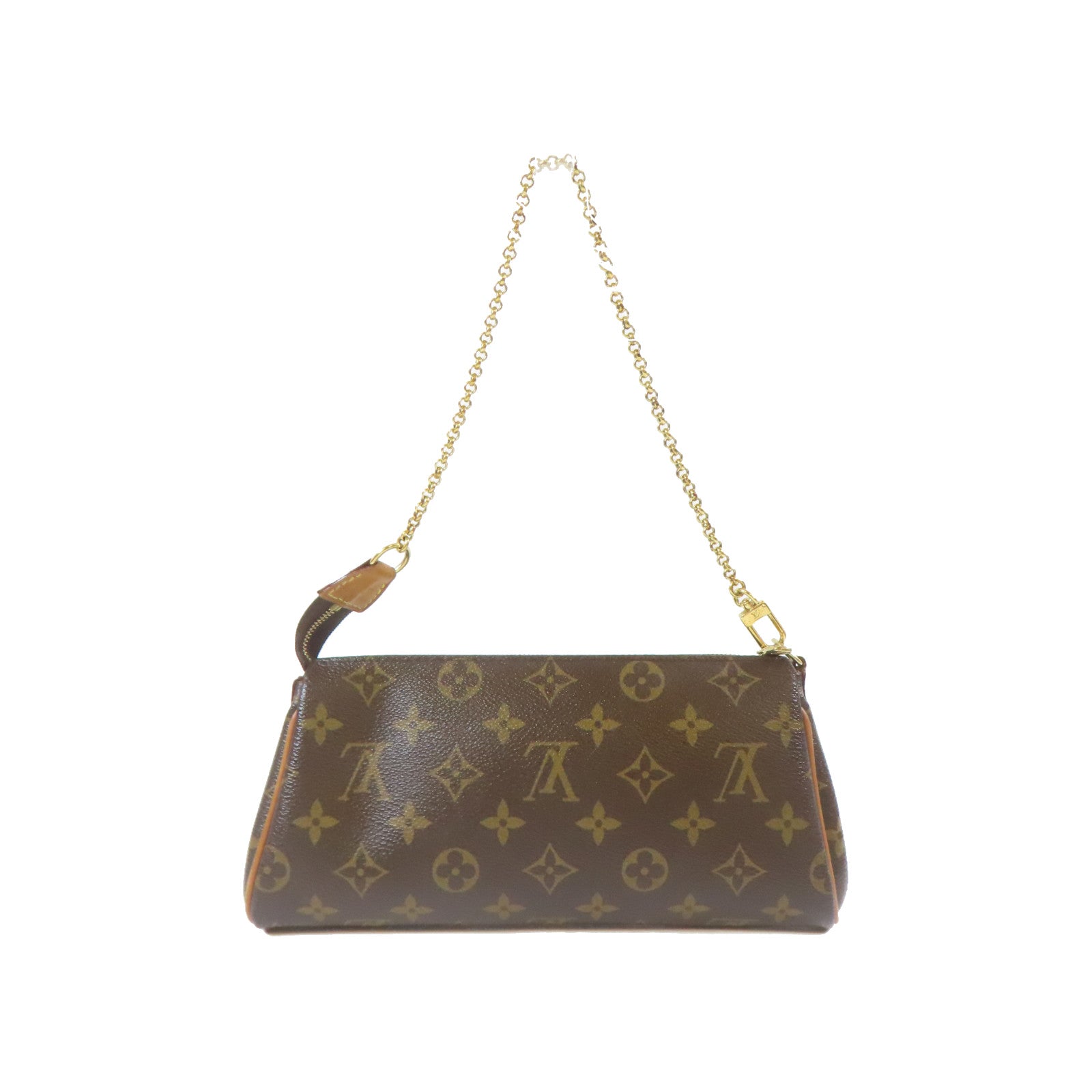 LOUIS VUITTON Monogram Eva金扣手挽肩背兩用袋啡色