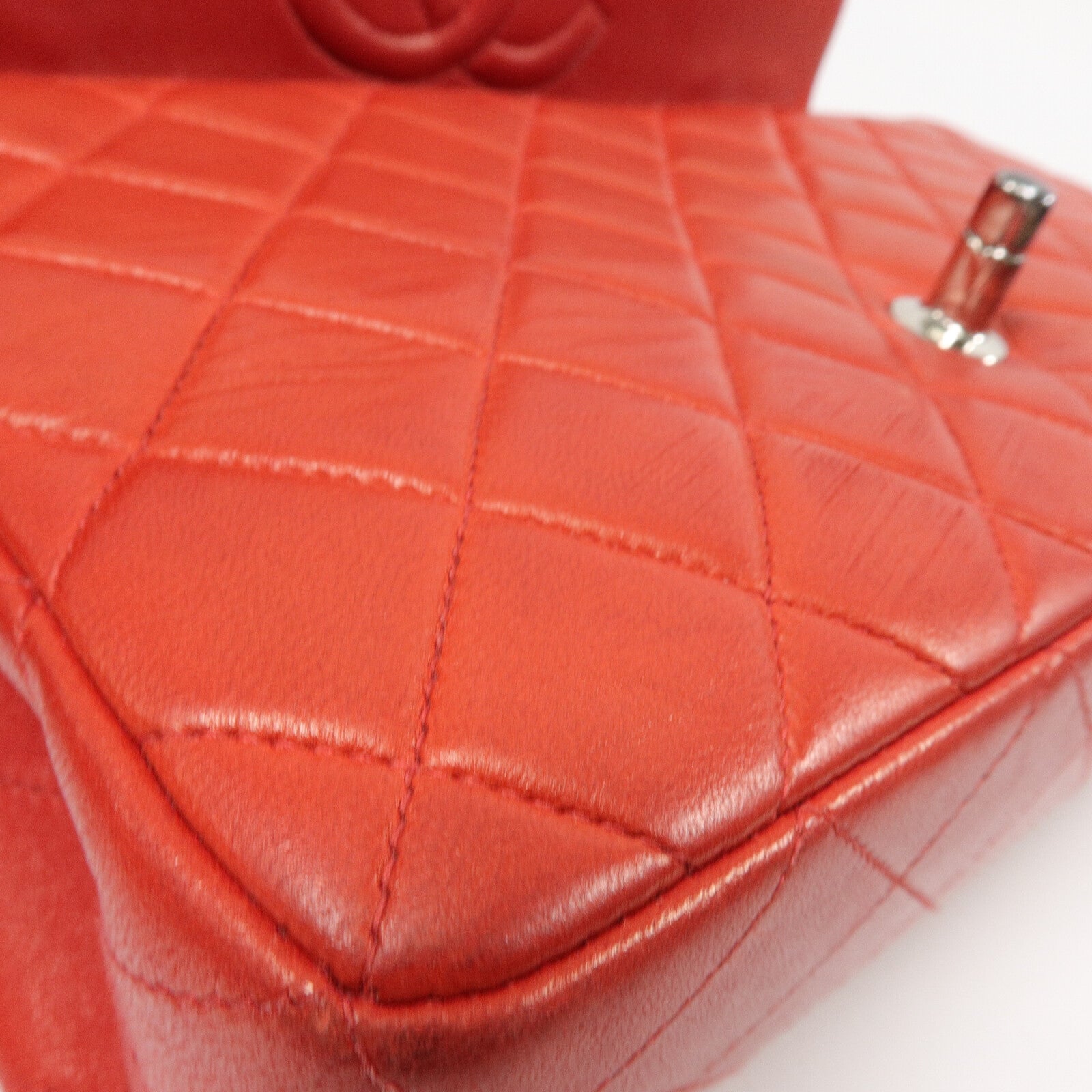 CHANEL 羊皮皮革Vintage Hand Bag手挽袋