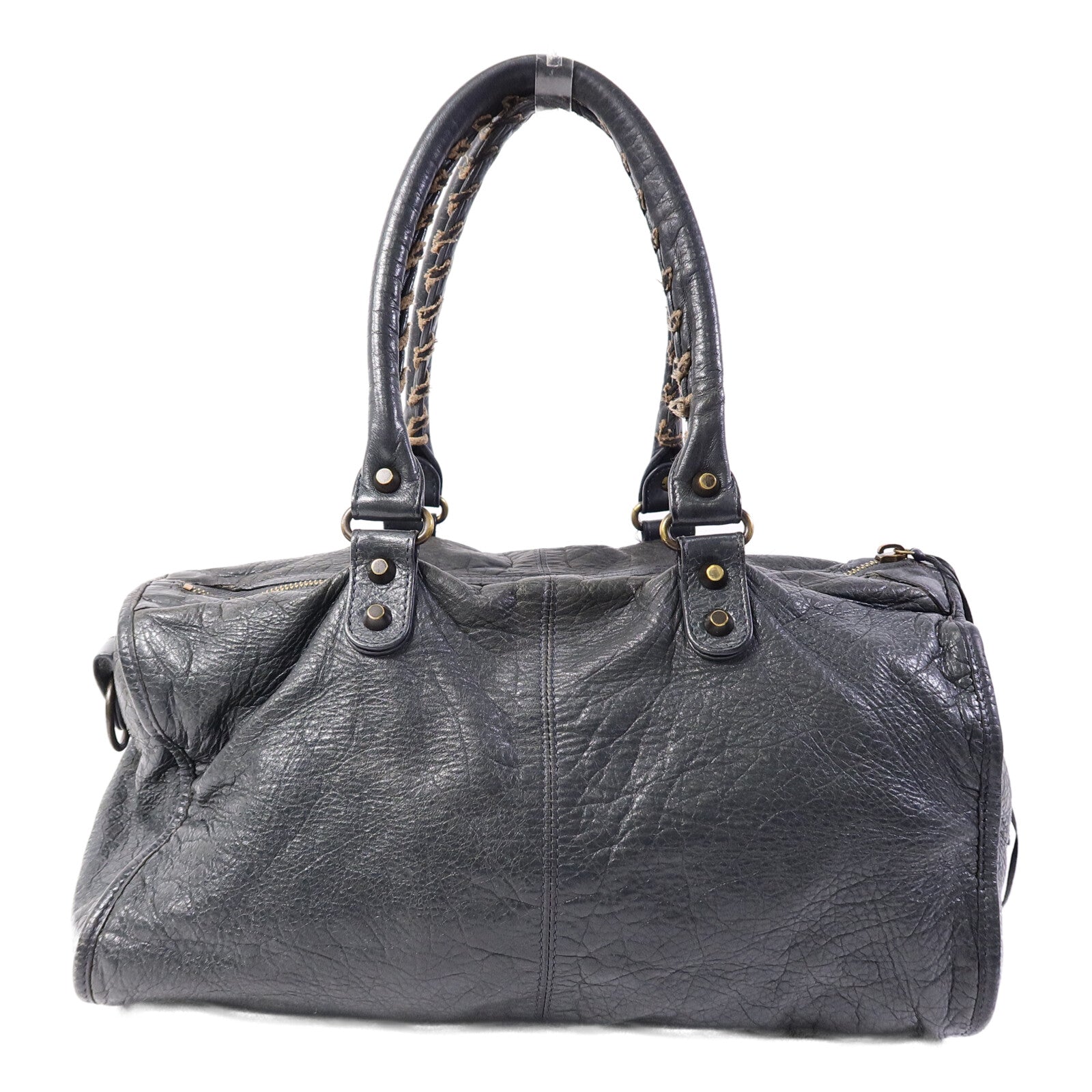 BALENCIAGA 牛皮皮革The City手挽肩背兩用袋