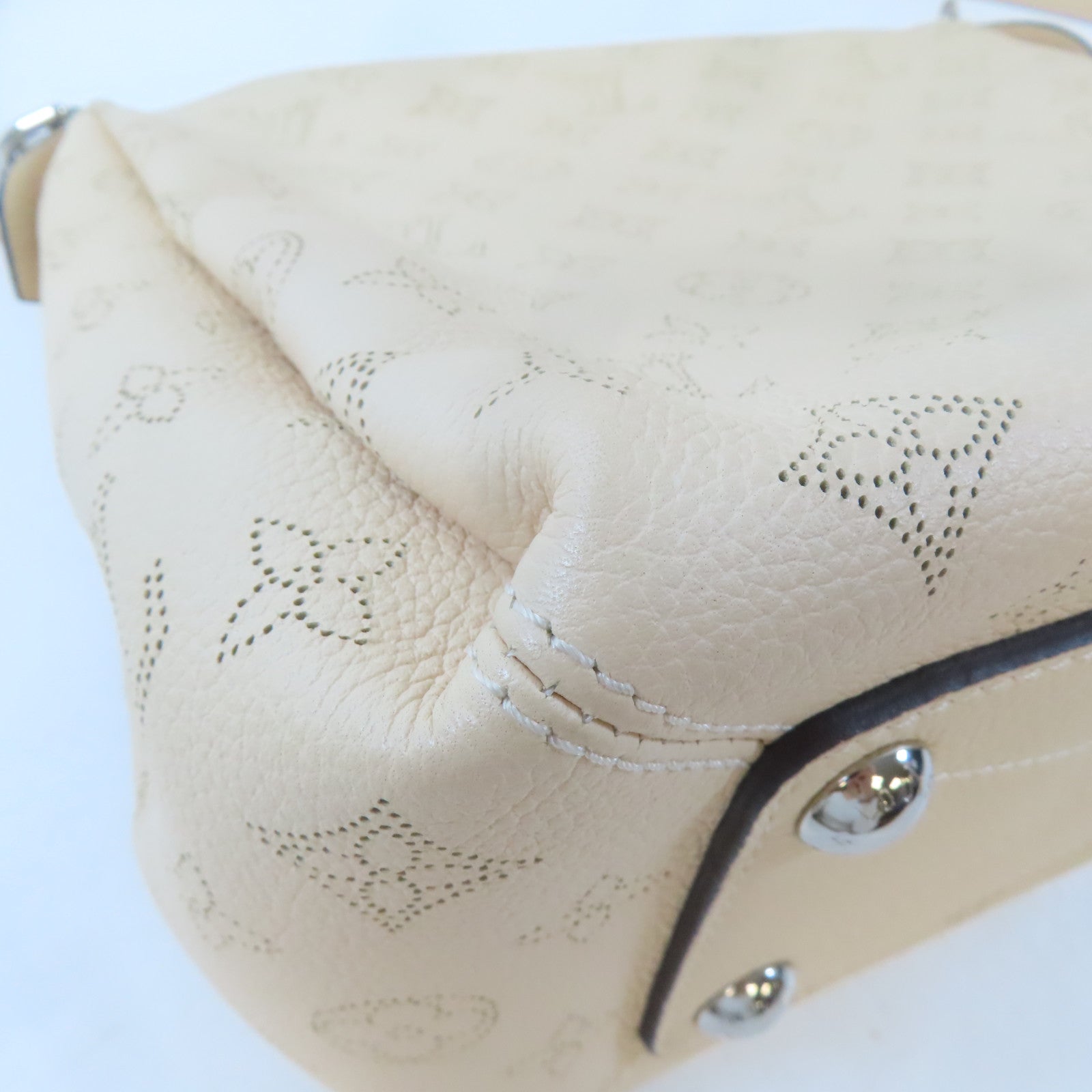 LOUIS VUITTON LV SHW Babylone BB 2 Way Shoulder Handbag M51767 Mahina Beige