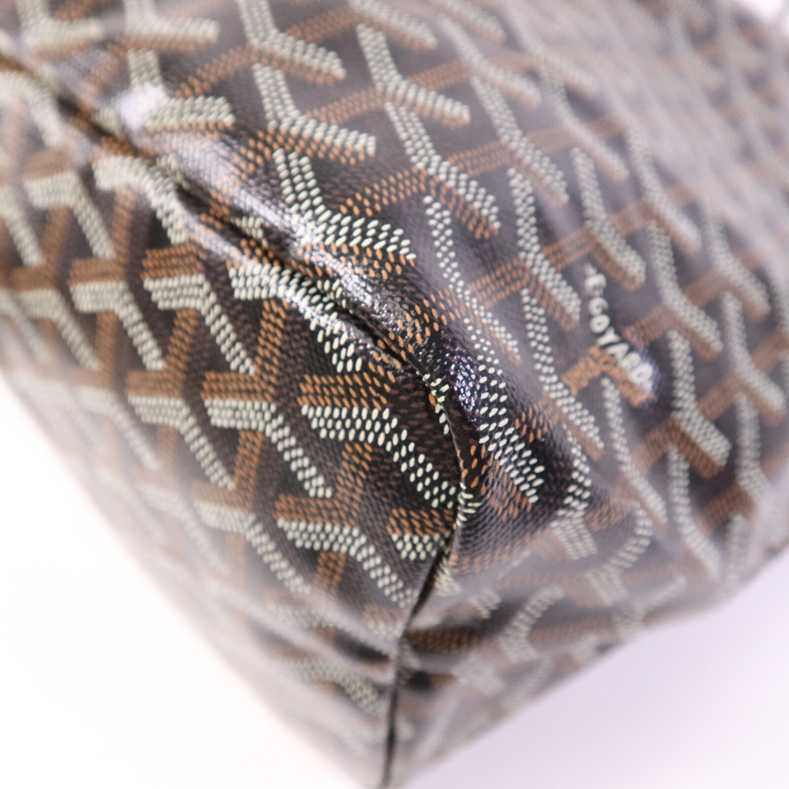 GOYARD 塗層帆布Saint Louis PM銀扣肩背袋