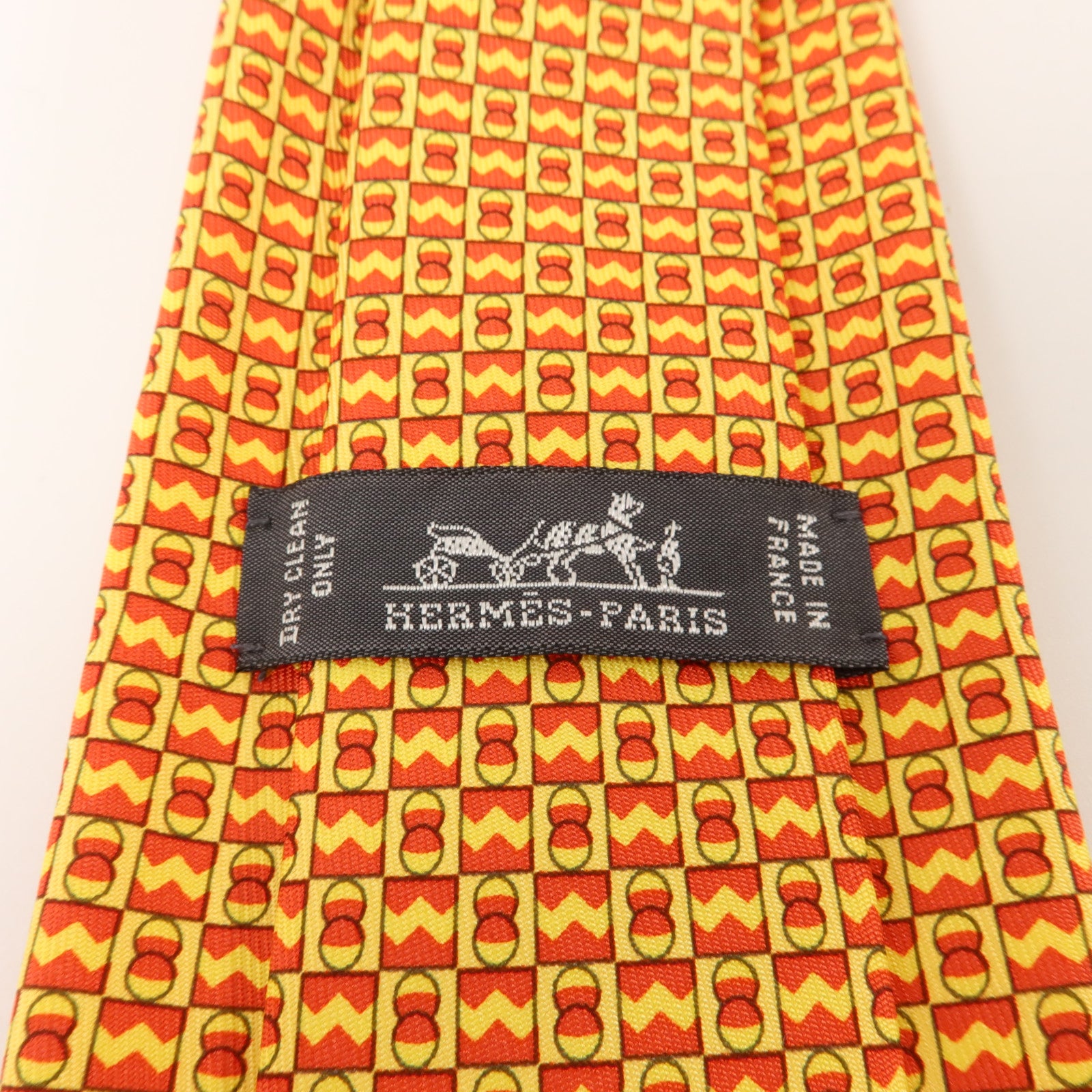 HERMES 絲質Necktie領帶