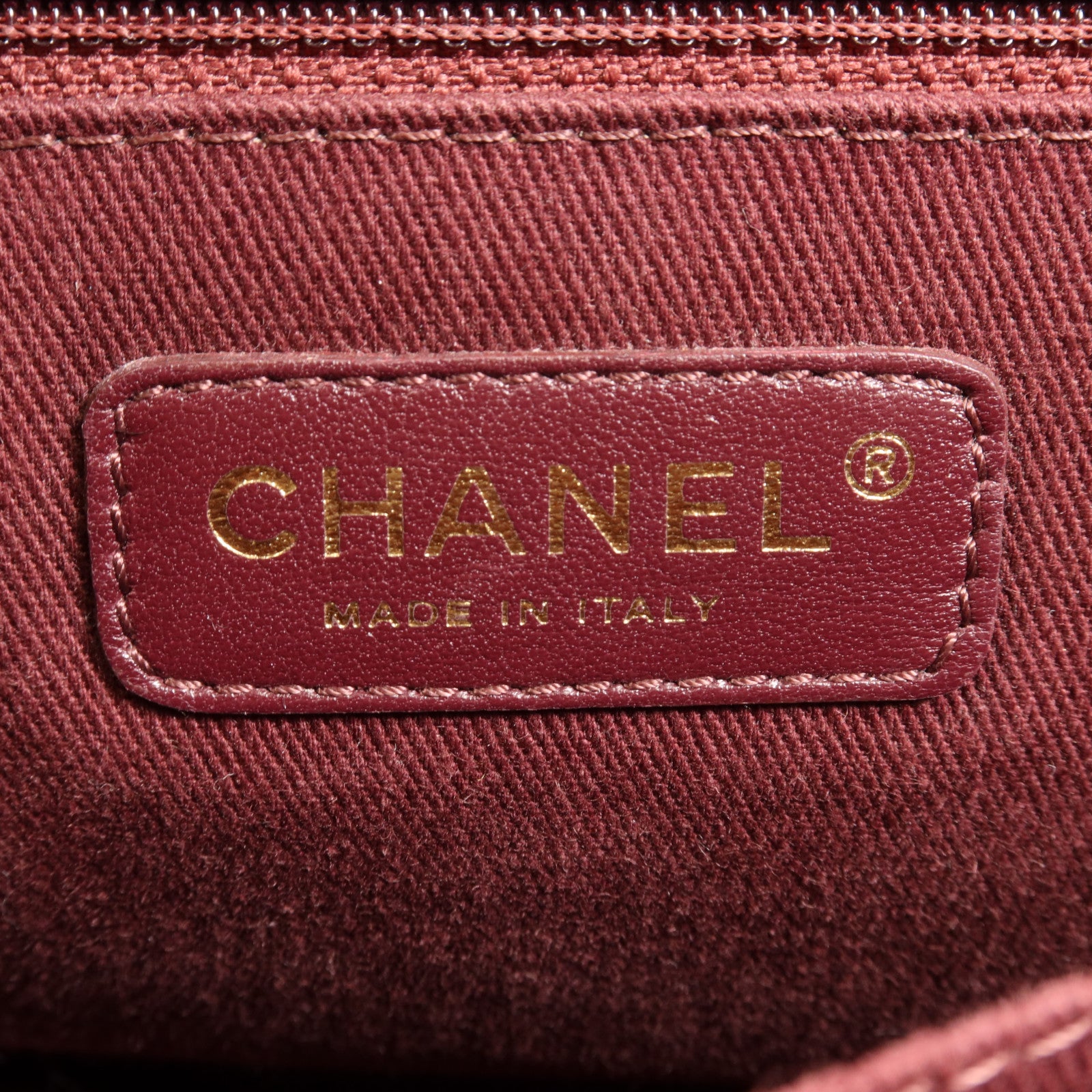 CHANEL 羊皮皮革Chain Shoulder金扣鏈帶肩背袋