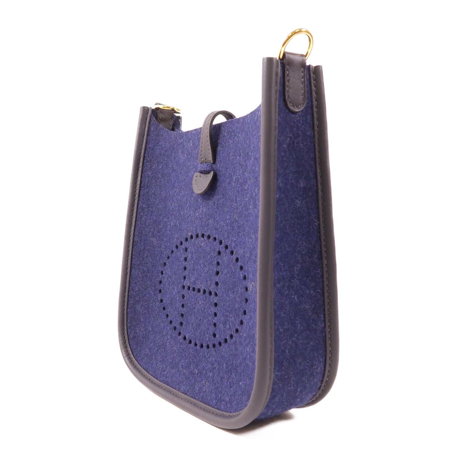 HERMES Felt Evelyne TPM金扣肩背袋