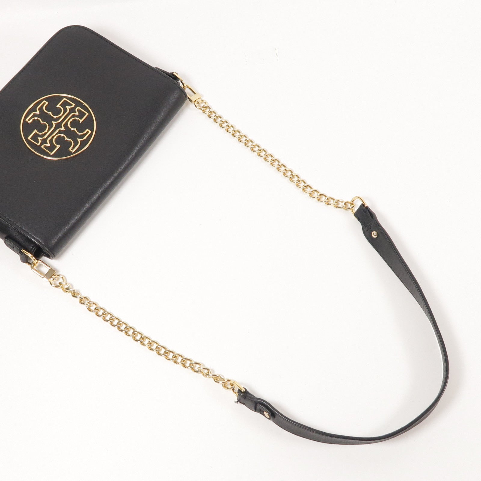 Tory Burch 牛皮皮革Chain Shoulder Bag金扣肩背袋