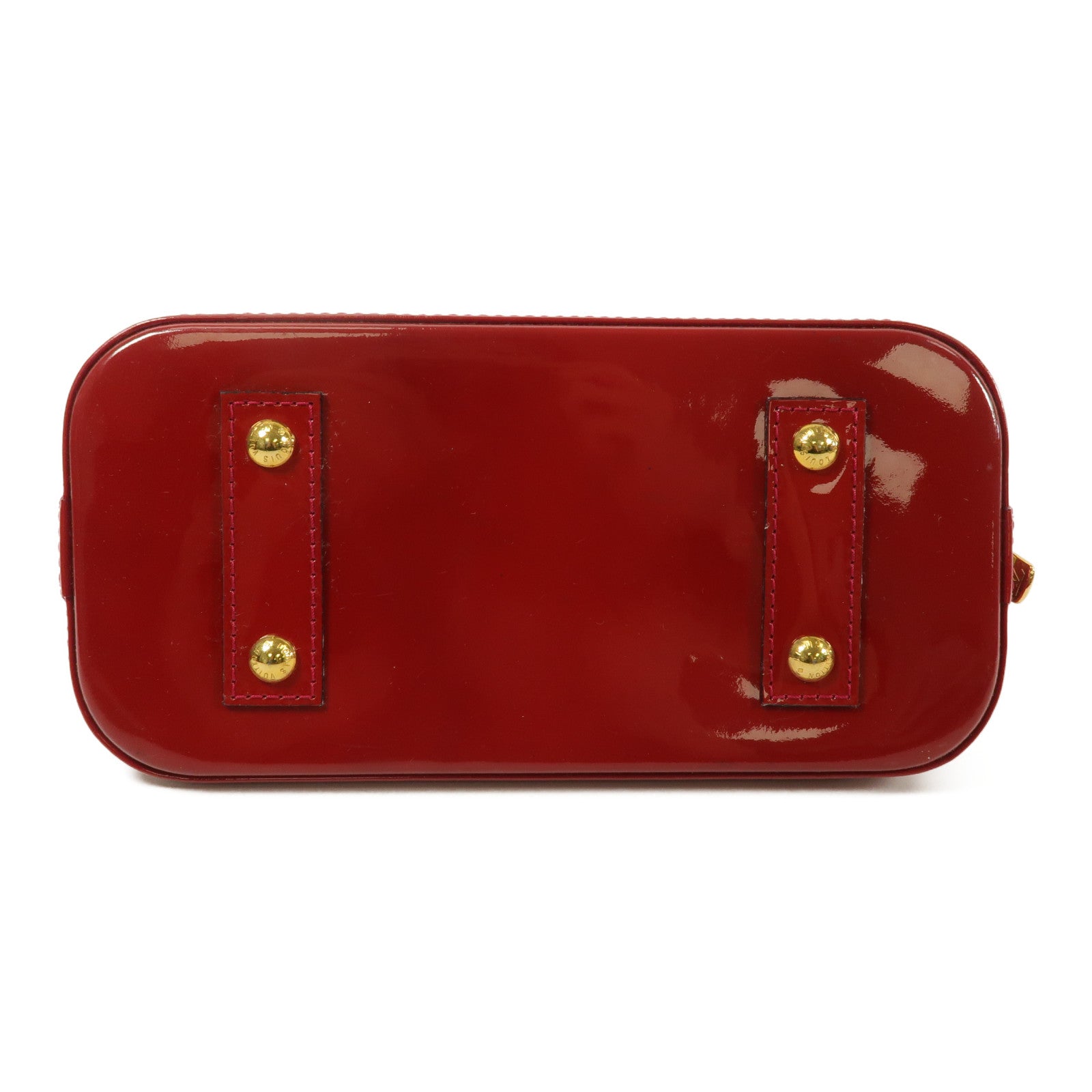 LOUIS VUITTON Monogram Vernis Alma BB手挽肩背兩用袋