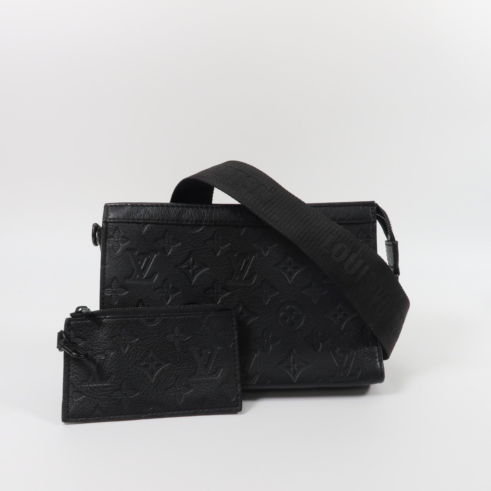 LOUIS VUITTON Monogram Shadow Gaston肩背袋