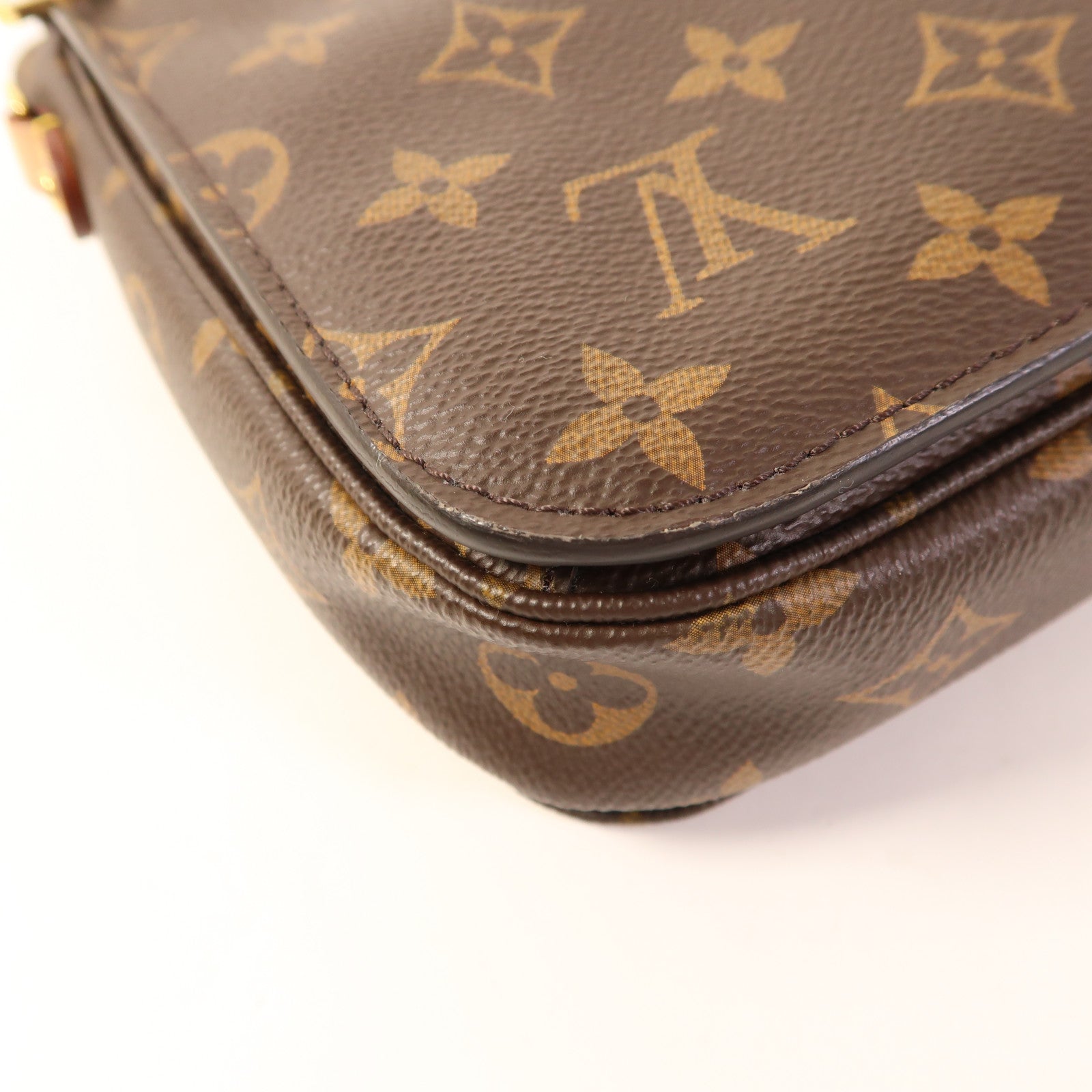 LOUIS VUITTON Monogram Pochette Metis MM金扣手挽肩背兩用袋