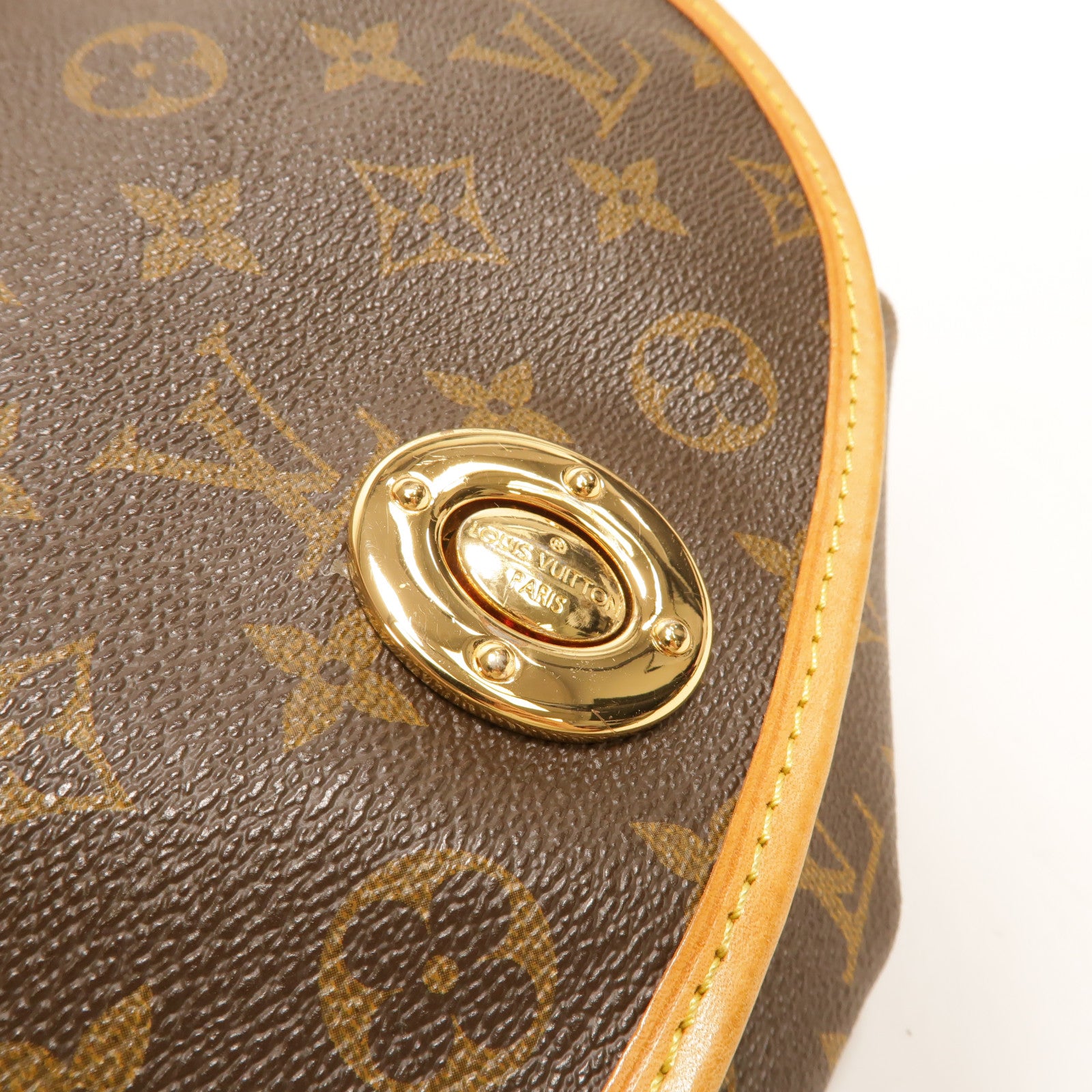 LOUIS VUITTON Monogram Tulum PM金扣肩背袋